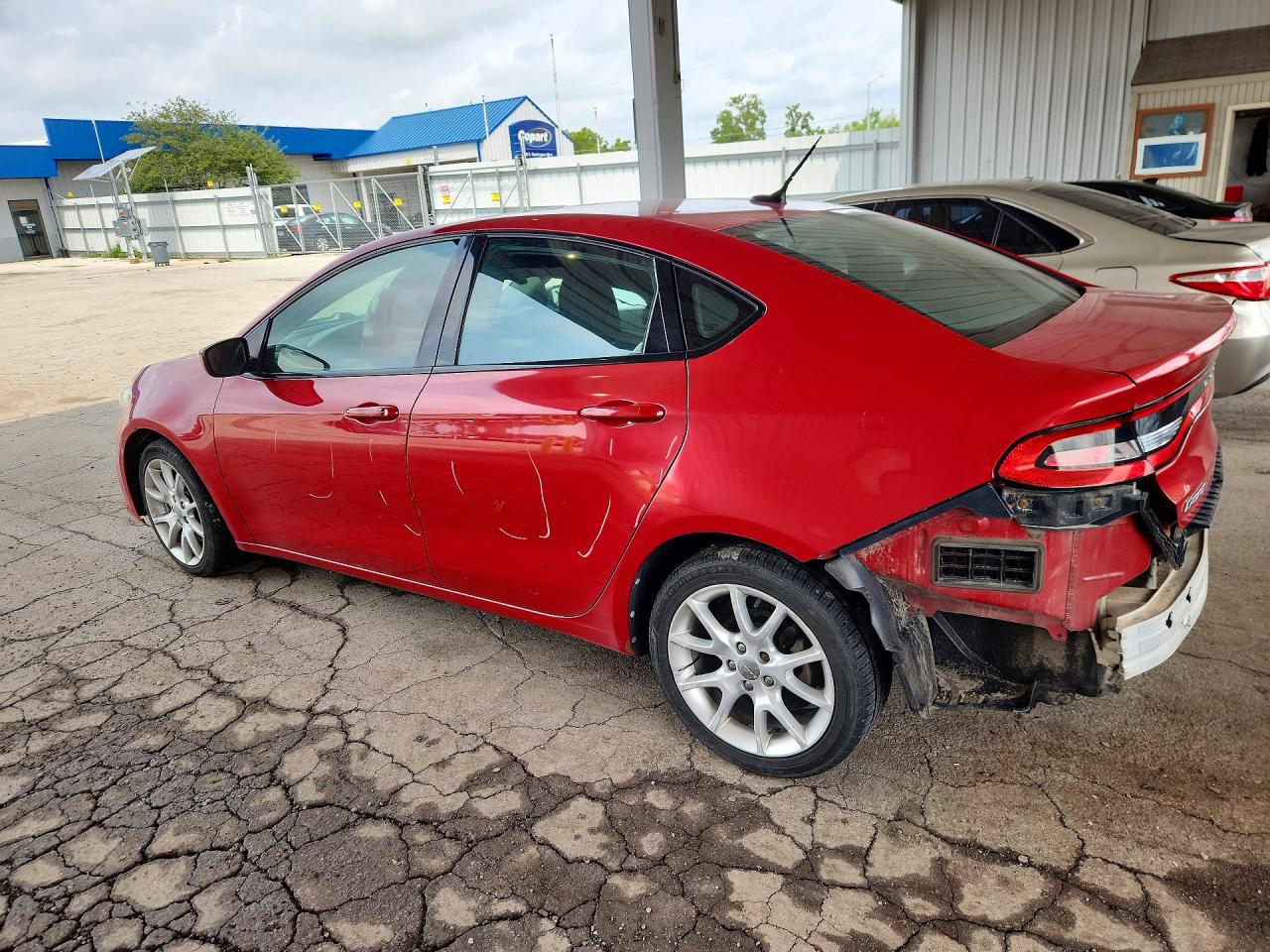 2013 Dodge Dart Sxt Red vin: 1C3CDFBA3DD105869