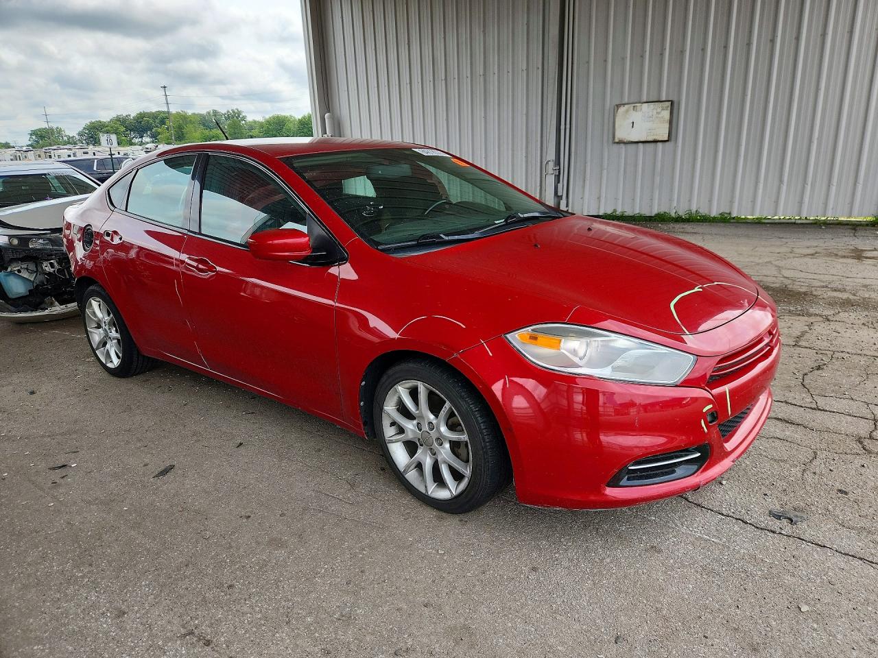 2013 Dodge Dart Sxt Red vin: 1C3CDFBA3DD105869