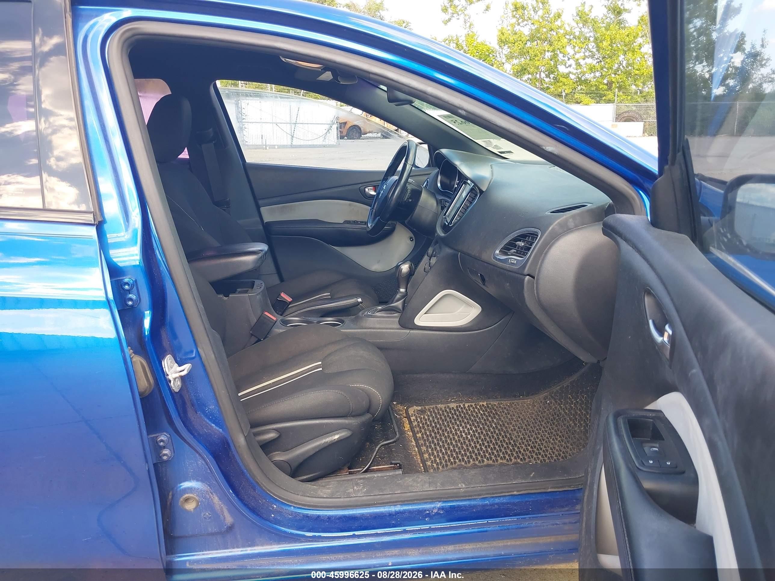 2013 Dodge Dart Rallye Blue vin: 1C3CDFBA3DD122980