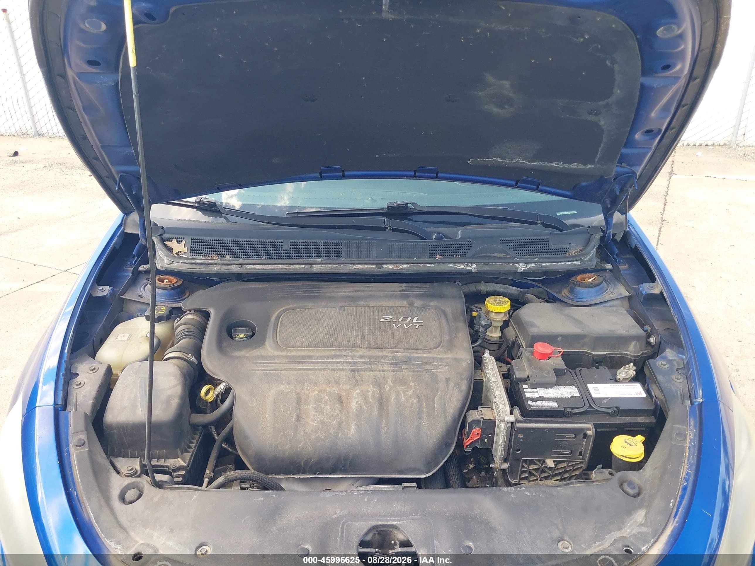 2013 Dodge Dart Rallye Blue vin: 1C3CDFBA3DD122980