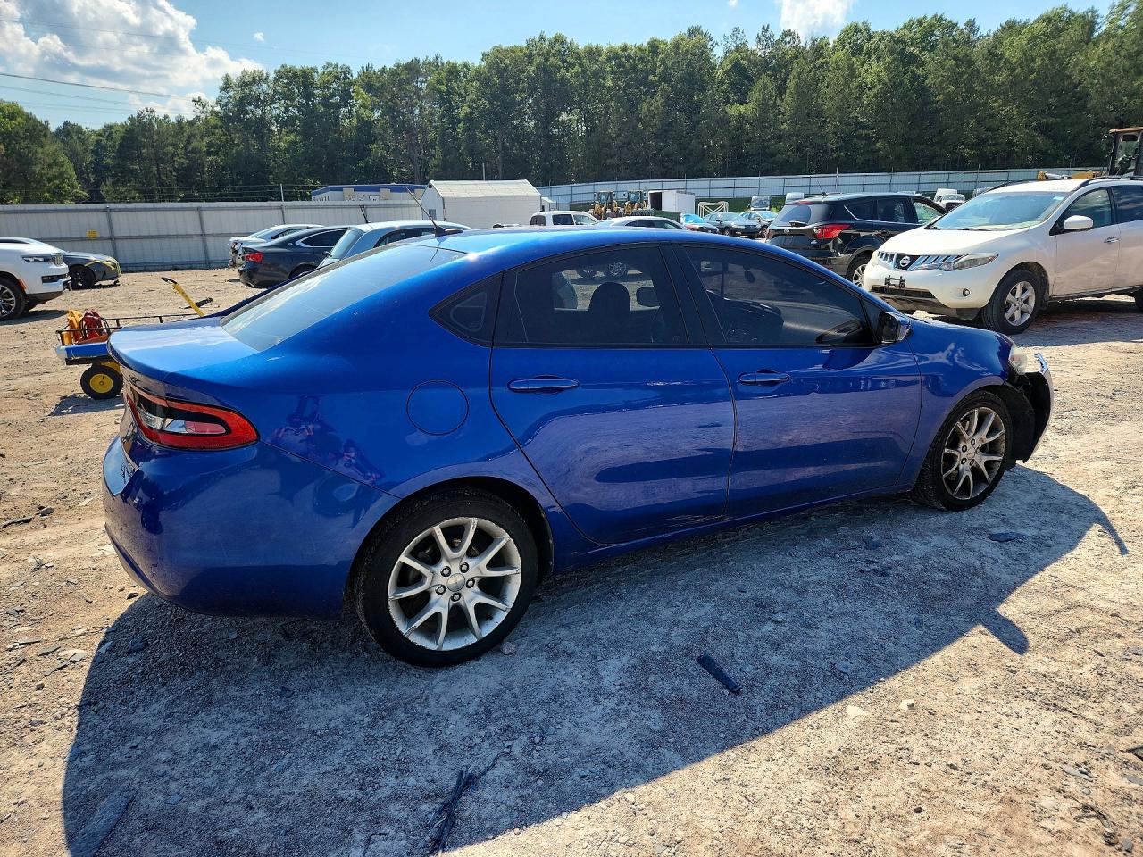 2013 Dodge Dart Sxt Синий vin: 1C3CDFBA3DD123210