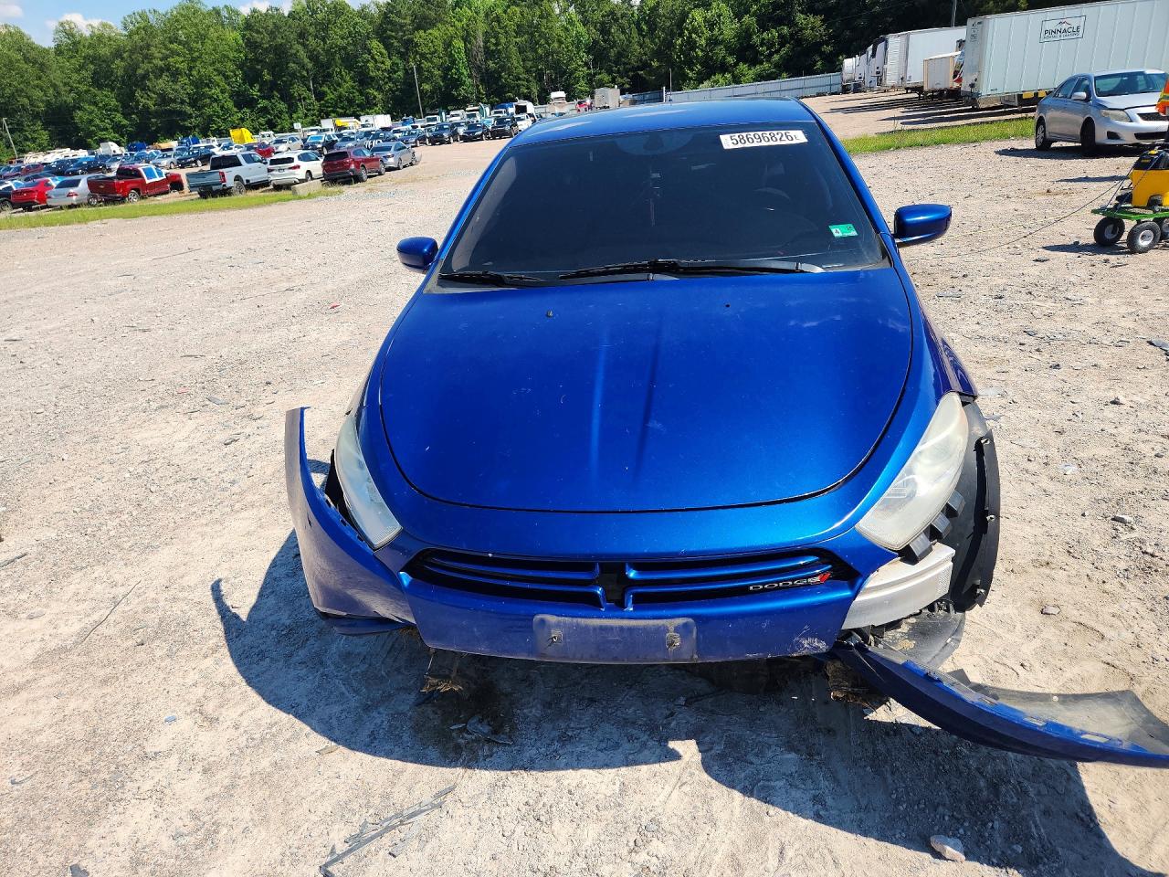 2013 Dodge Dart Sxt Синий vin: 1C3CDFBA3DD123210