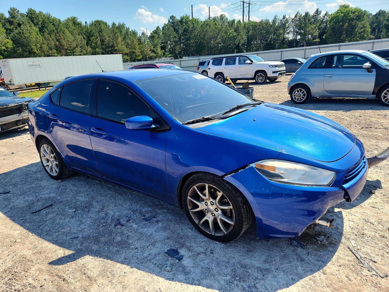 2013 Dodge Dart Sxt Синий vin: 1C3CDFBA3DD123210