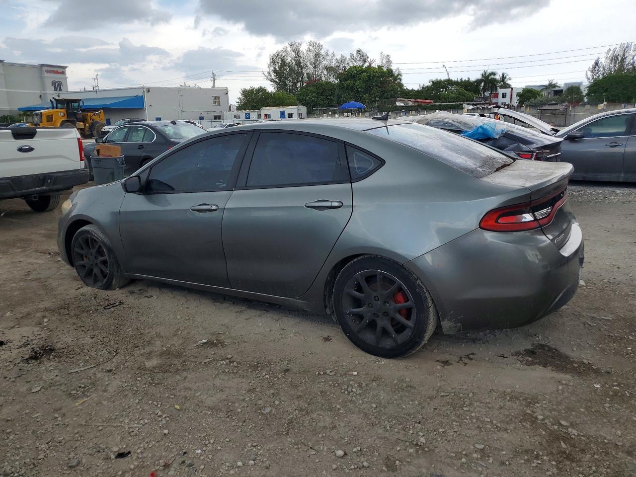 2013 Dodge Dart Sxt Gray vin: 1C3CDFBA3DD152691