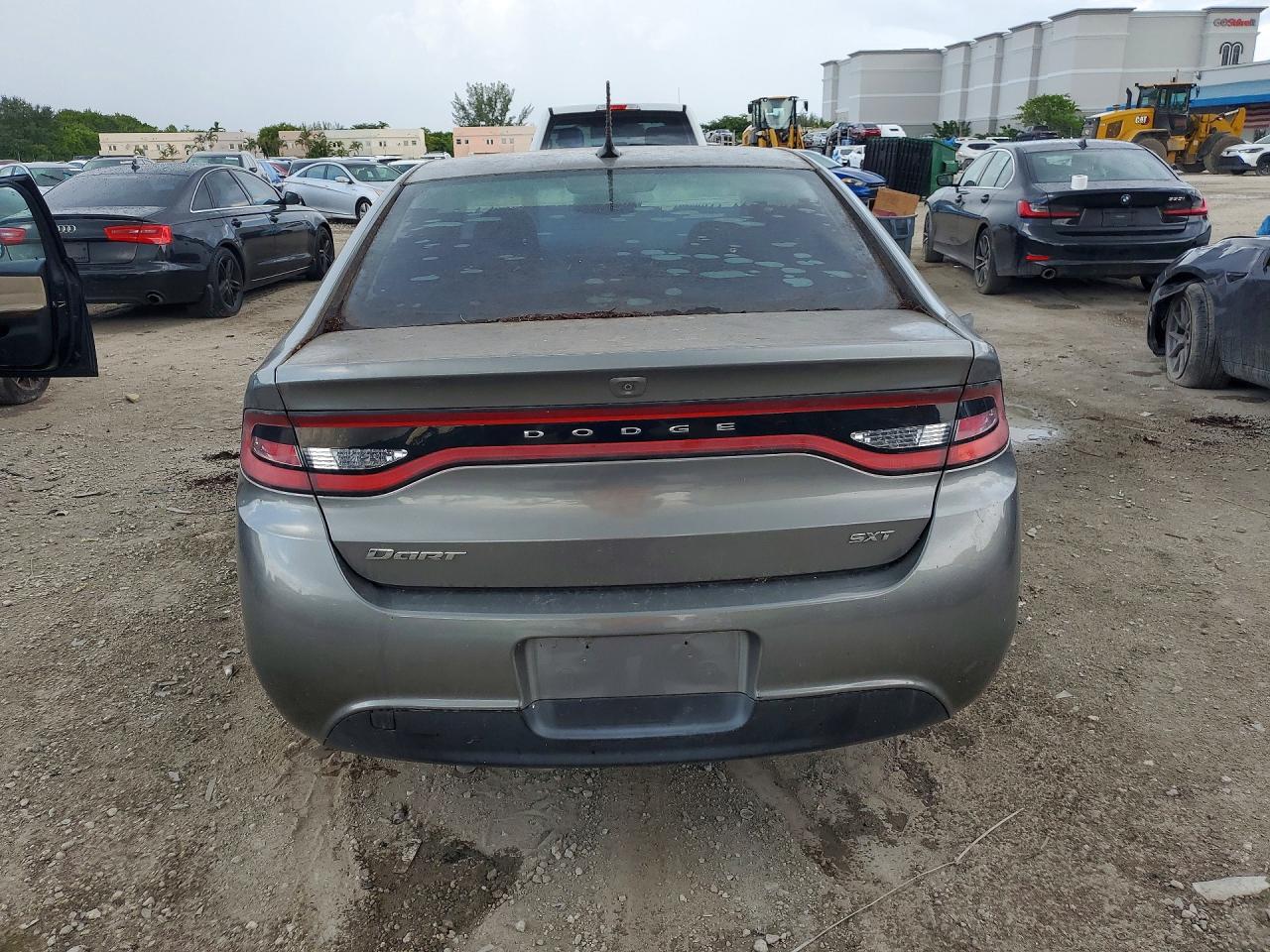 2013 Dodge Dart Sxt Gray vin: 1C3CDFBA3DD152691