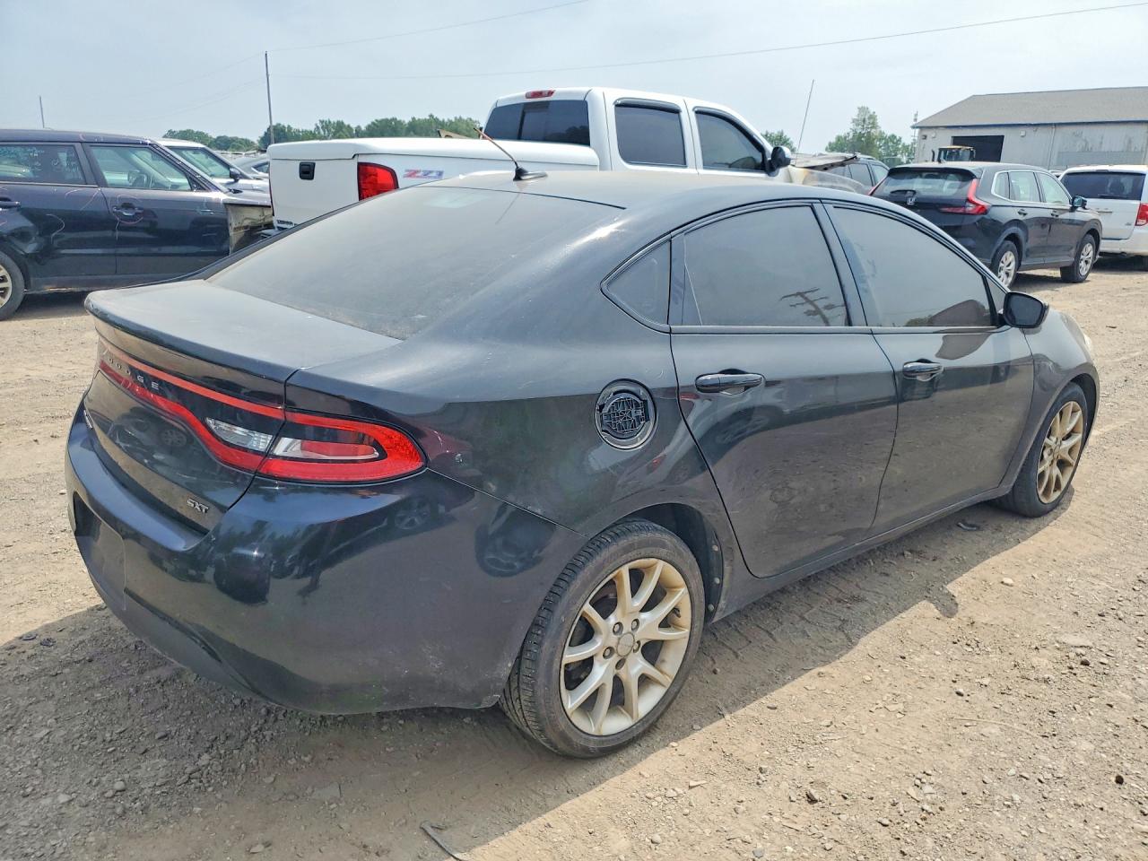 2013 Dodge Dart Sxt Black vin: 1C3CDFBA3DD156000