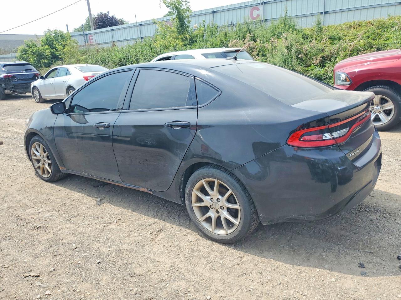 2013 Dodge Dart Sxt Black vin: 1C3CDFBA3DD156000