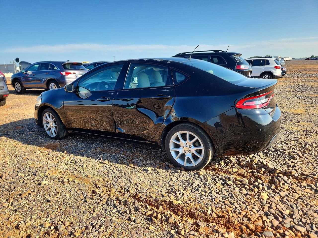 2013 Dodge Dart Sxt Black vin: 1C3CDFBA3DD170608