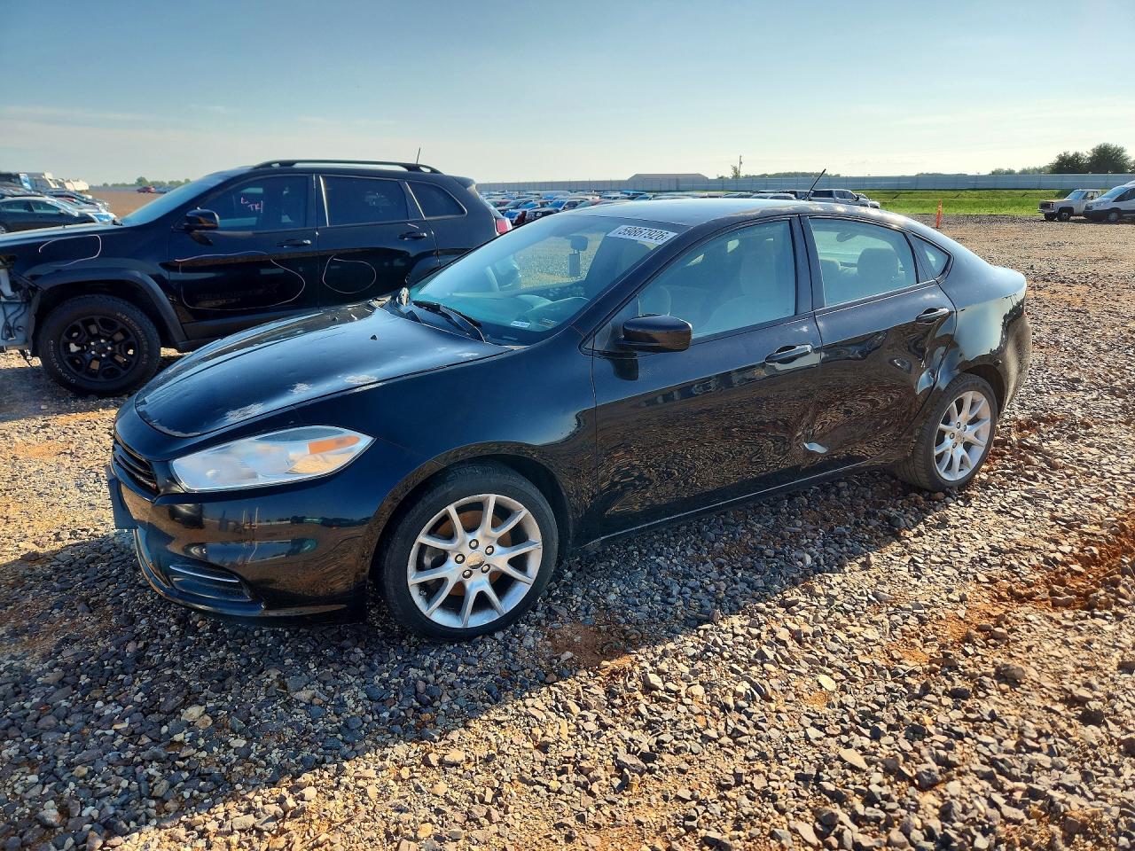 2013 Dodge Dart Sxt Black vin: 1C3CDFBA3DD170608