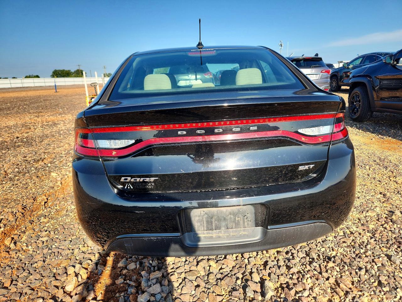 2013 Dodge Dart Sxt Black vin: 1C3CDFBA3DD170608