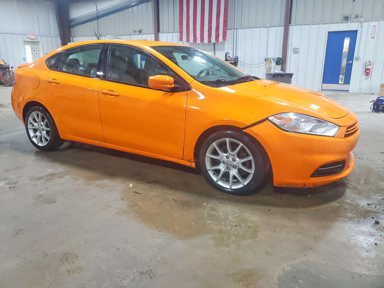 2013 Dodge Dart Sxt Orange vin: 1C3CDFBA3DD171757