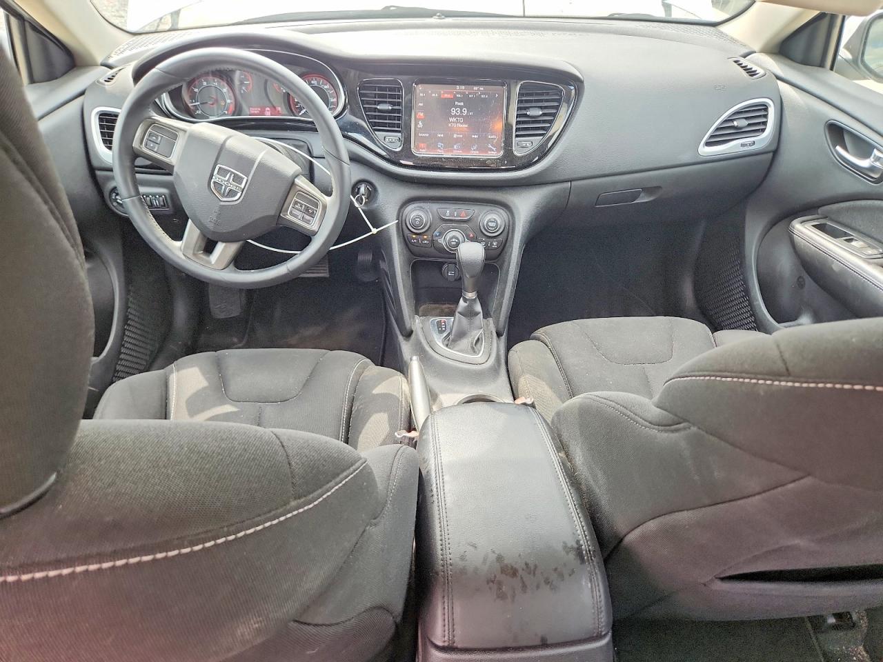 2013 Dodge Dart Sxt White vin: 1C3CDFBA3DD182497