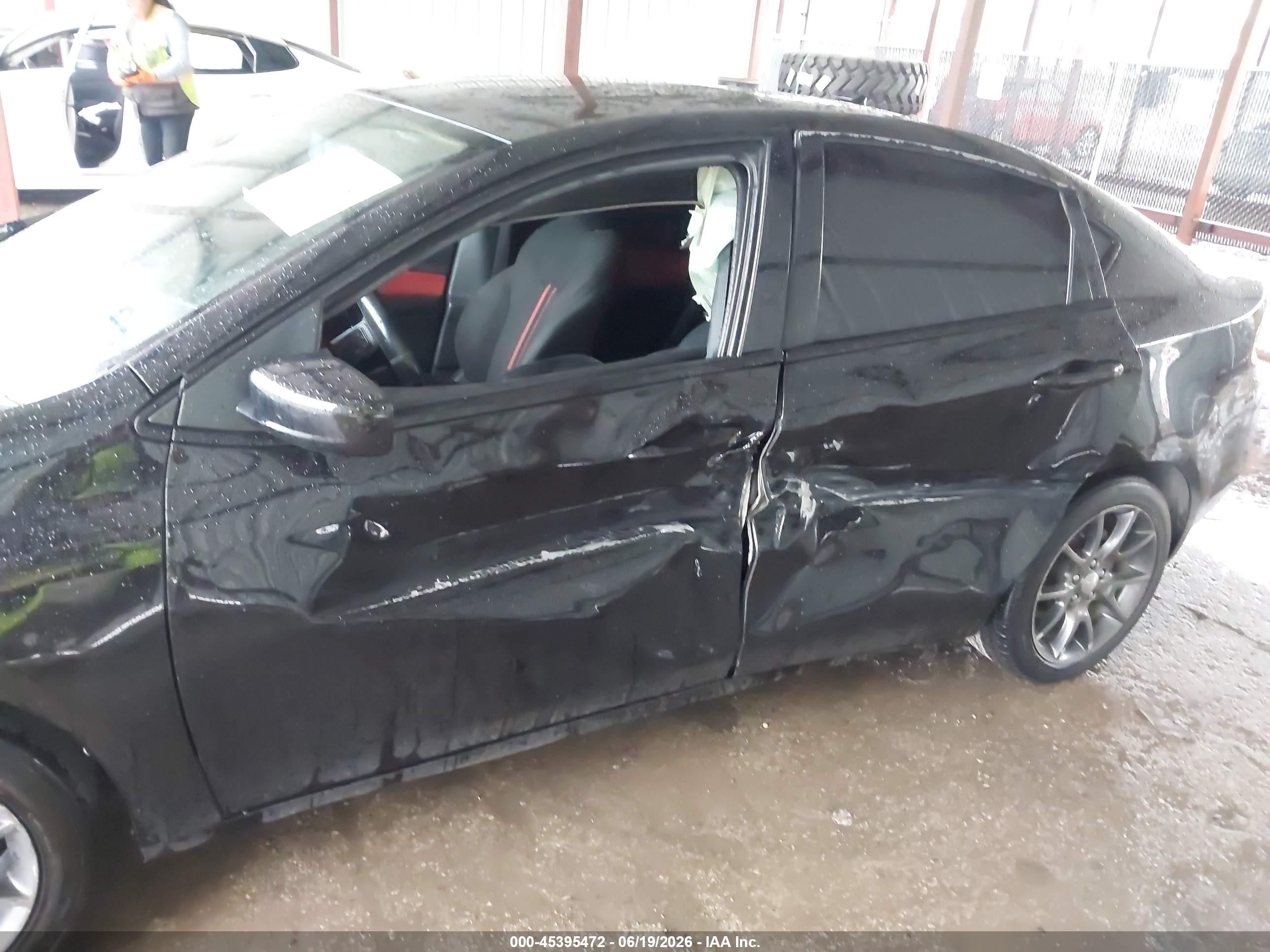 2013 Dodge Dart Rallye Black vin: 1C3CDFBA3DD182595