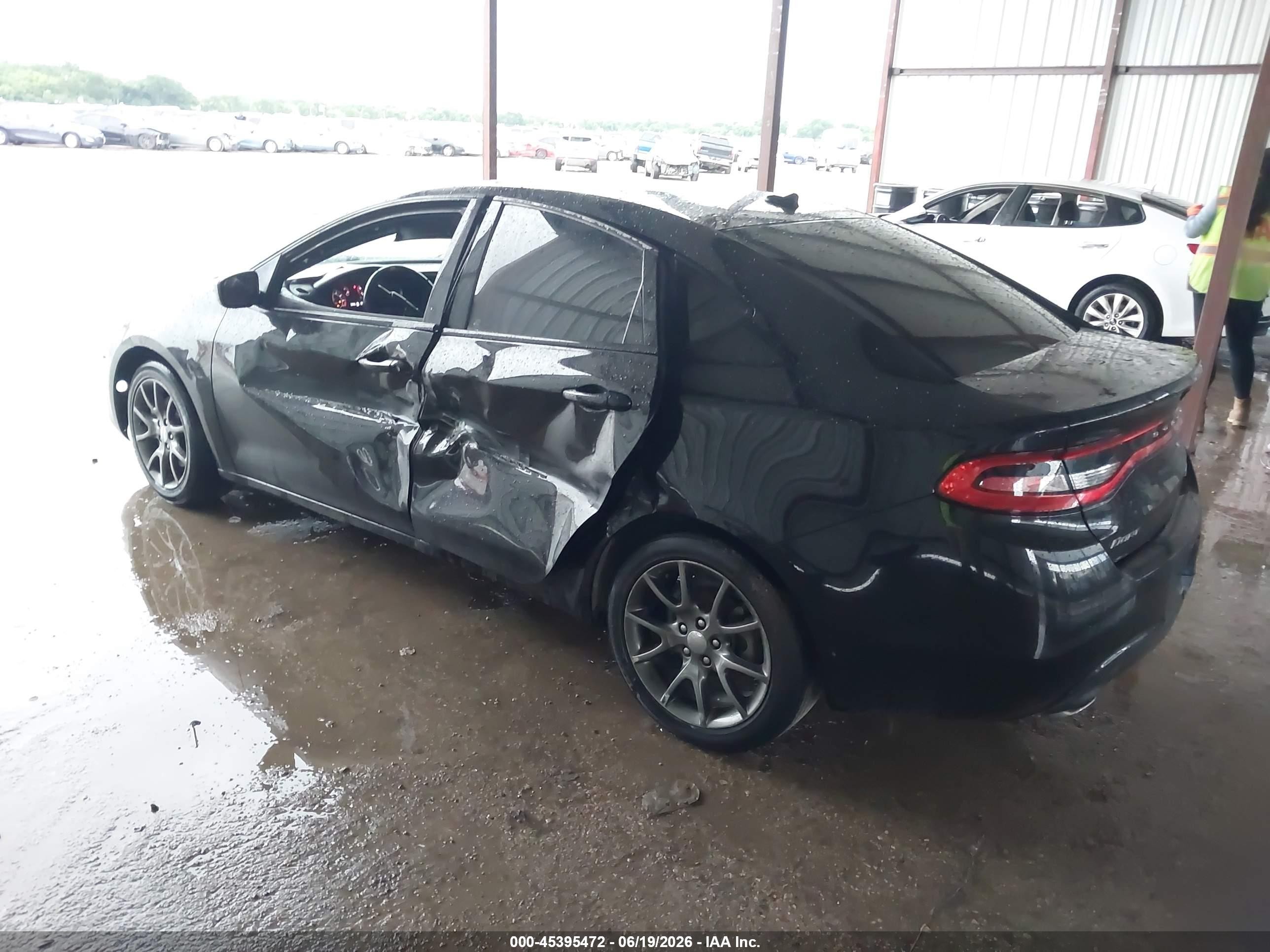2013 Dodge Dart Rallye Black vin: 1C3CDFBA3DD182595