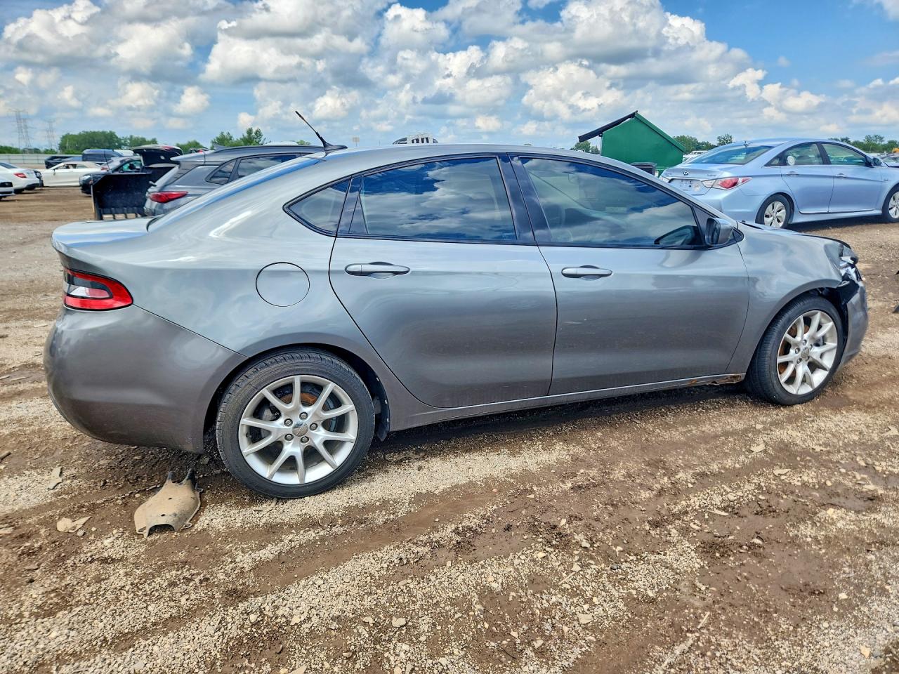 2013 Dodge Dart Sxt Серый vin: 1C3CDFBA3DD211352