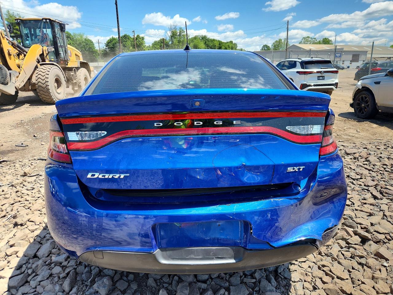 2013 Dodge Dart Sxt Blue vin: 1C3CDFBA3DD233612