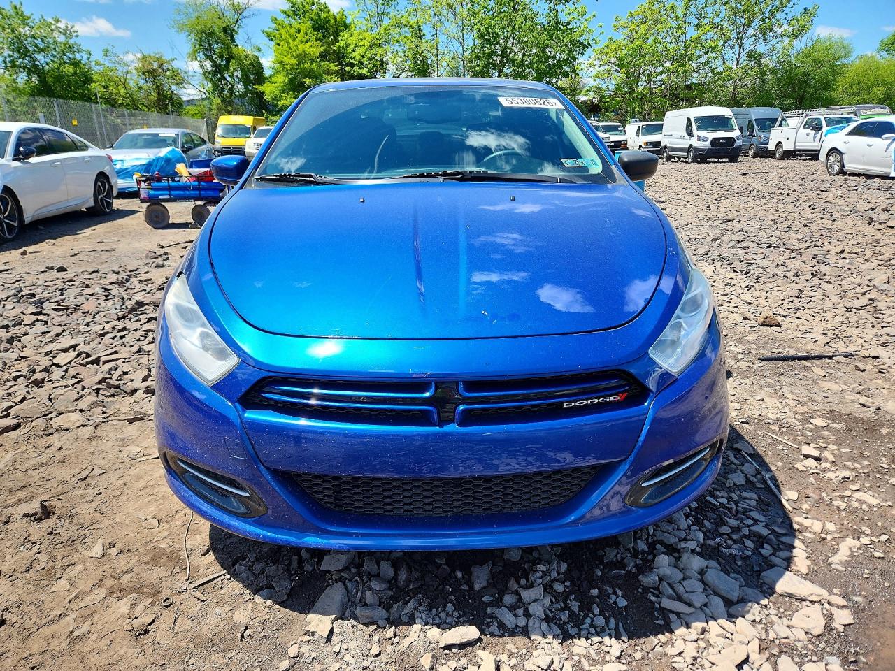 2013 Dodge Dart Sxt Blue vin: 1C3CDFBA3DD233612