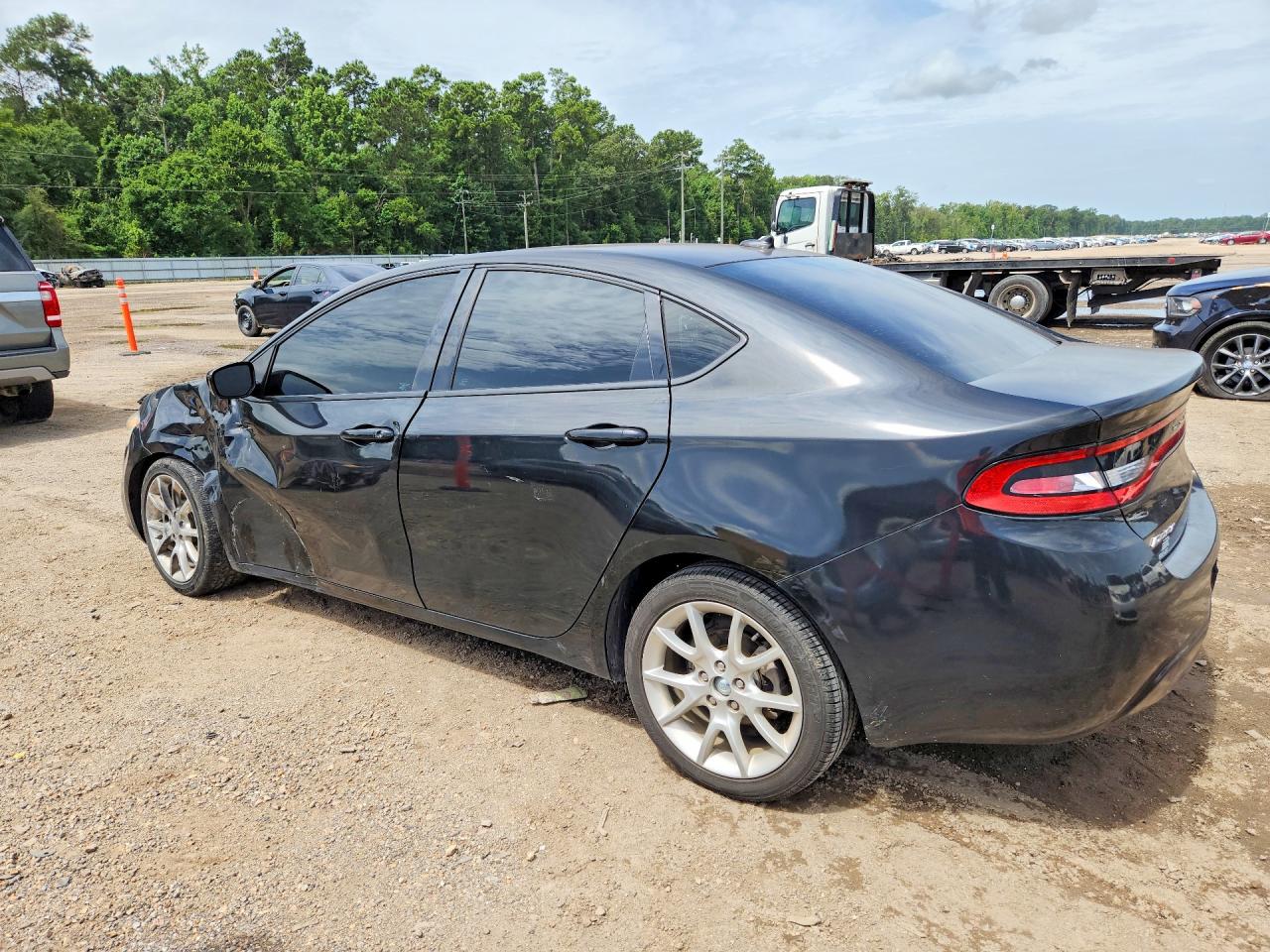 2013 Dodge Dart Sxt Black vin: 1C3CDFBA3DD266433