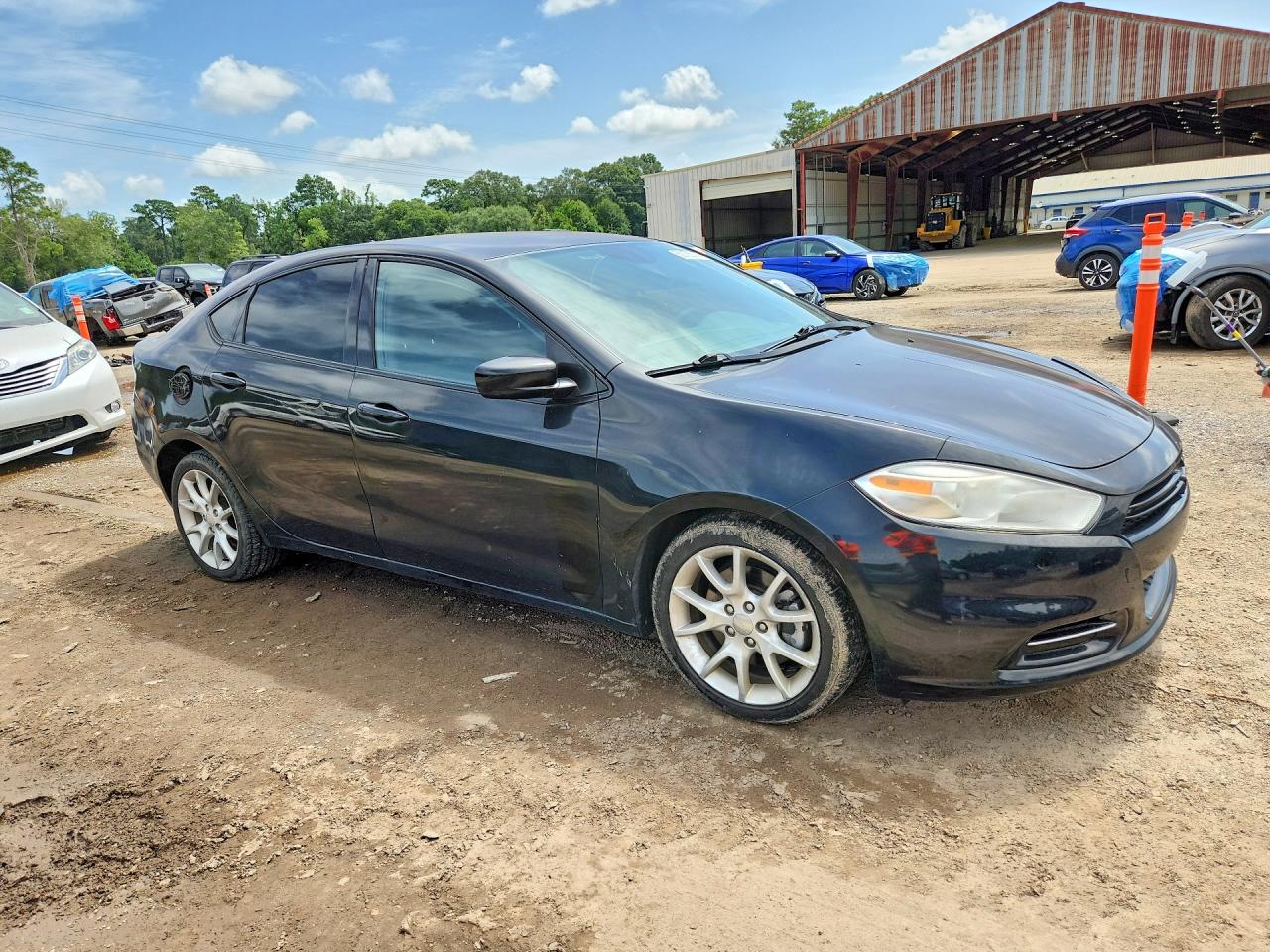 2013 Dodge Dart Sxt Black vin: 1C3CDFBA3DD266433