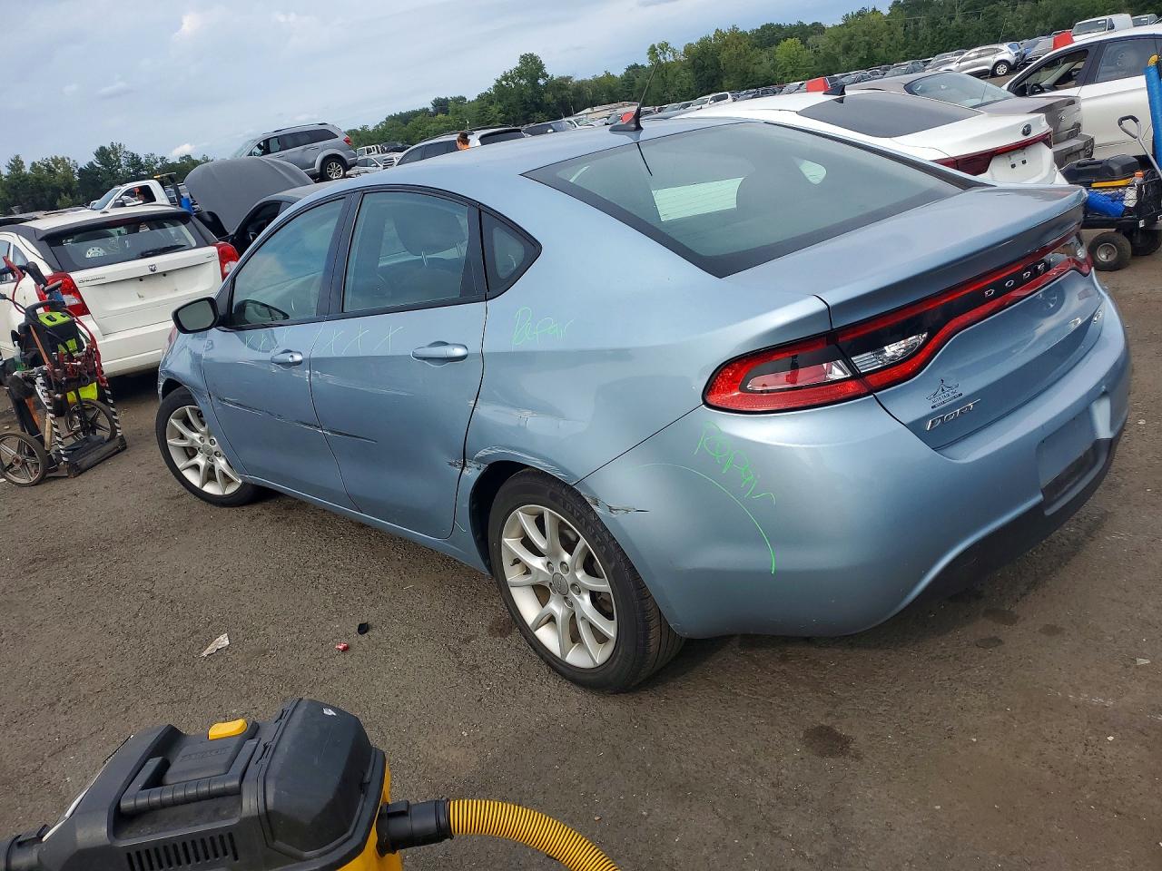 2013 Dodge Dart Sxt Turquoise vin: 1C3CDFBA3DD309667