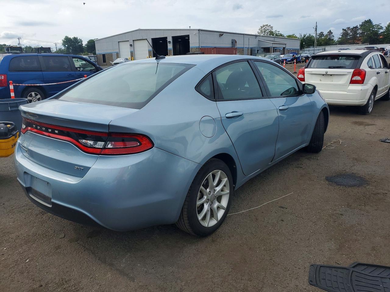 2013 Dodge Dart Sxt Turquoise vin: 1C3CDFBA3DD309667