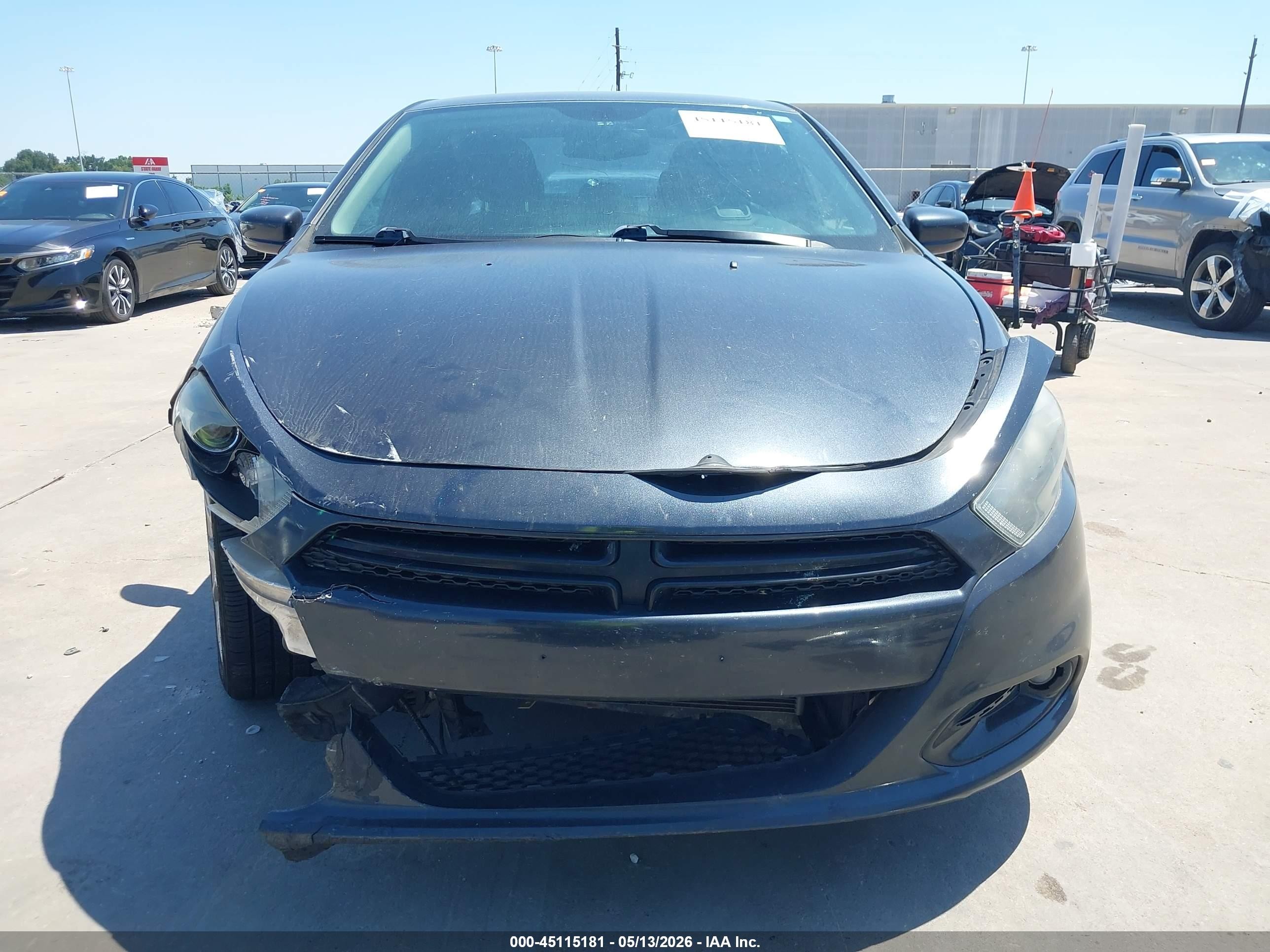 2013 Dodge Dart Sxt Черный vin: 1C3CDFBA3DD312116