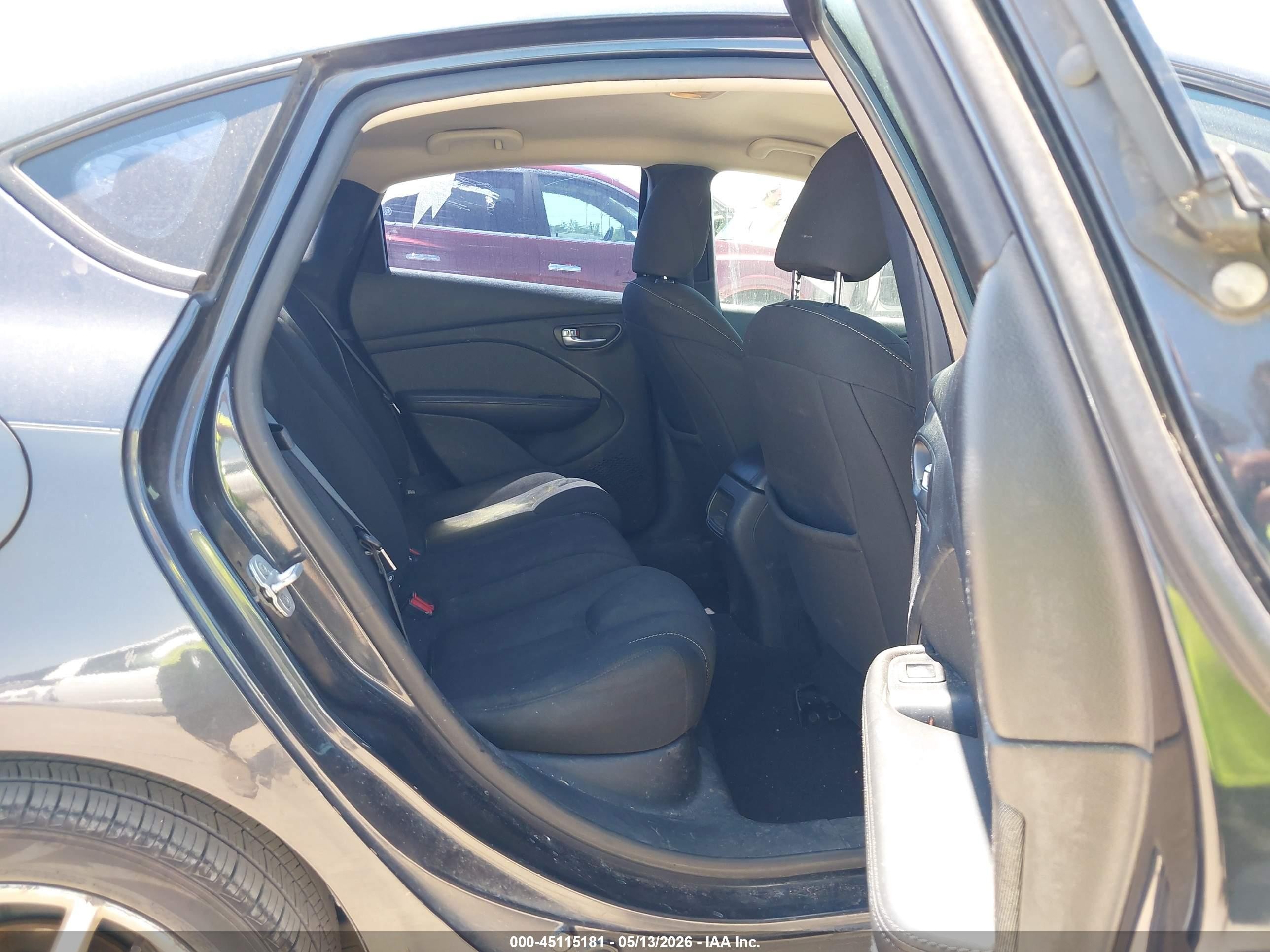 2013 Dodge Dart Sxt Черный vin: 1C3CDFBA3DD312116