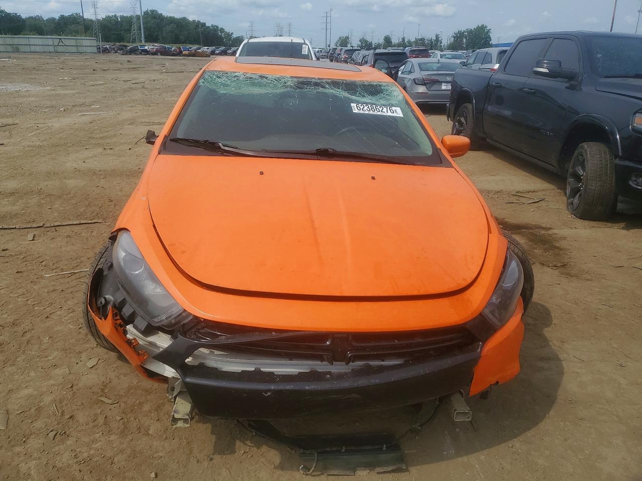 2013 Dodge Dart Sxt Orange vin: 1C3CDFBA3DD335377