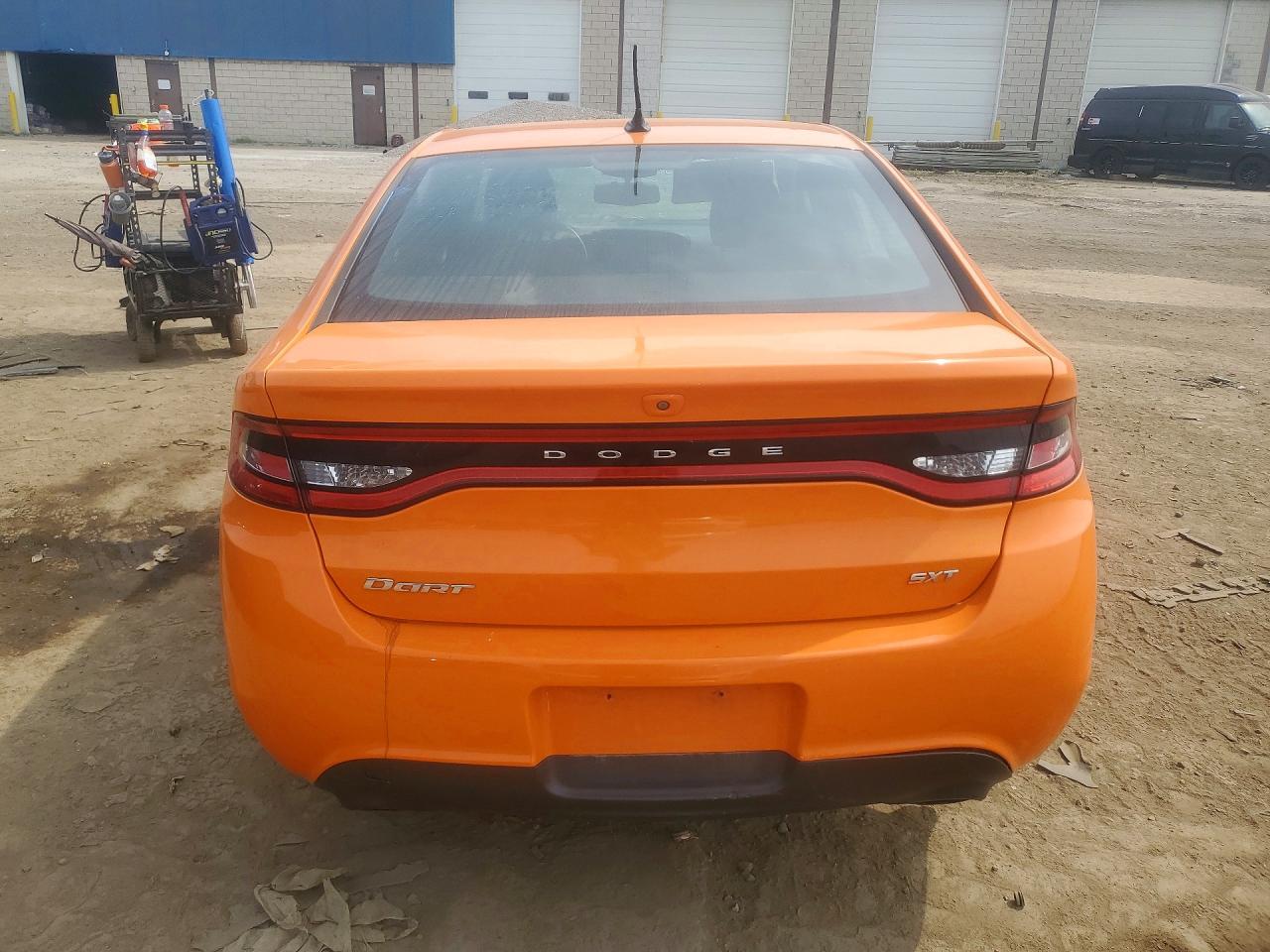 2013 Dodge Dart Sxt Orange vin: 1C3CDFBA3DD335377