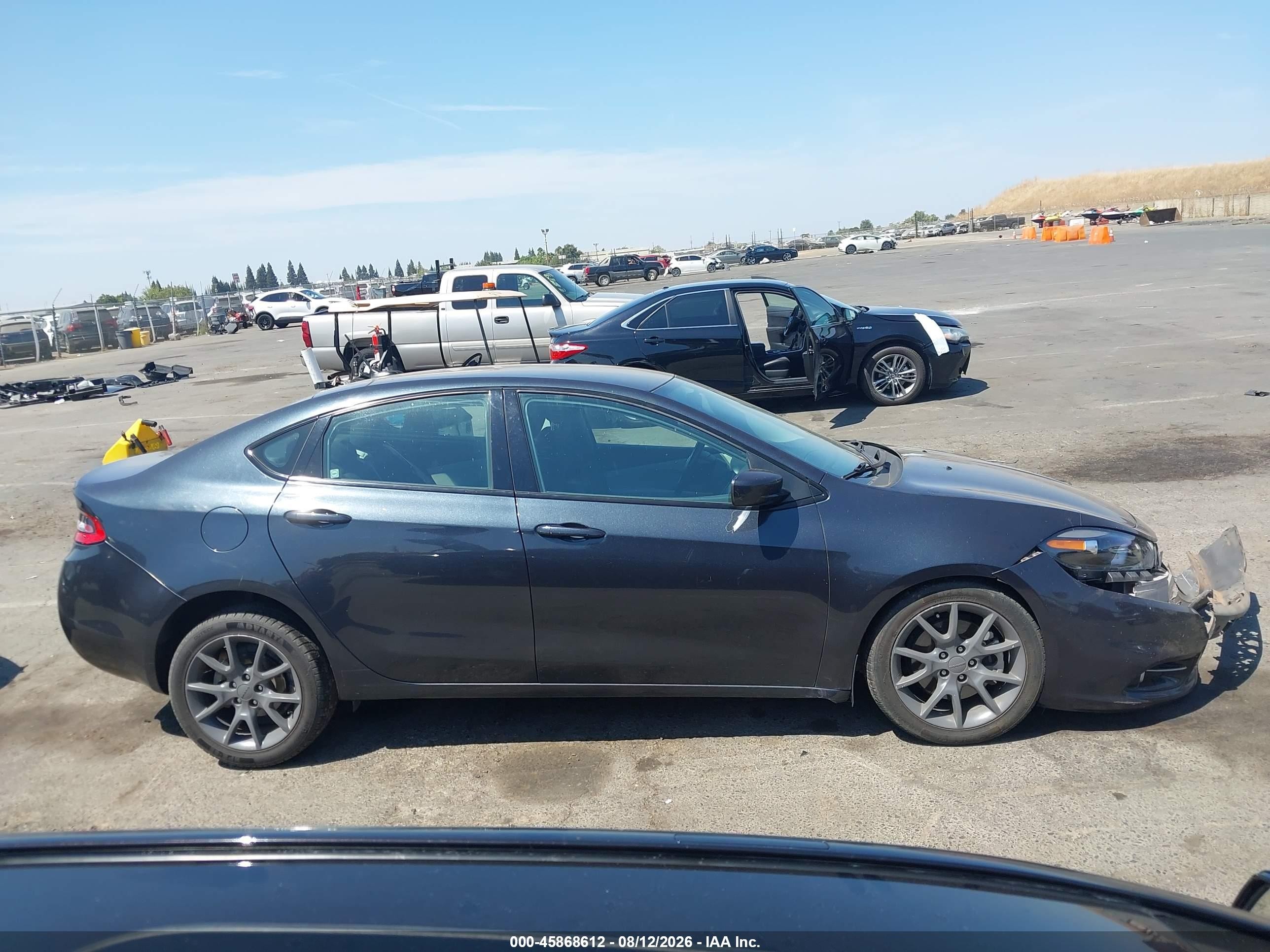 2013 Dodge Dart Sxt Dark Blue vin: 1C3CDFBA3DD345455