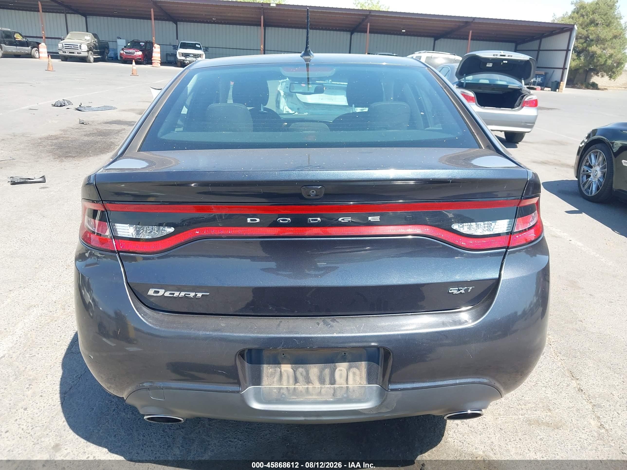 2013 Dodge Dart Sxt Dark Blue vin: 1C3CDFBA3DD345455