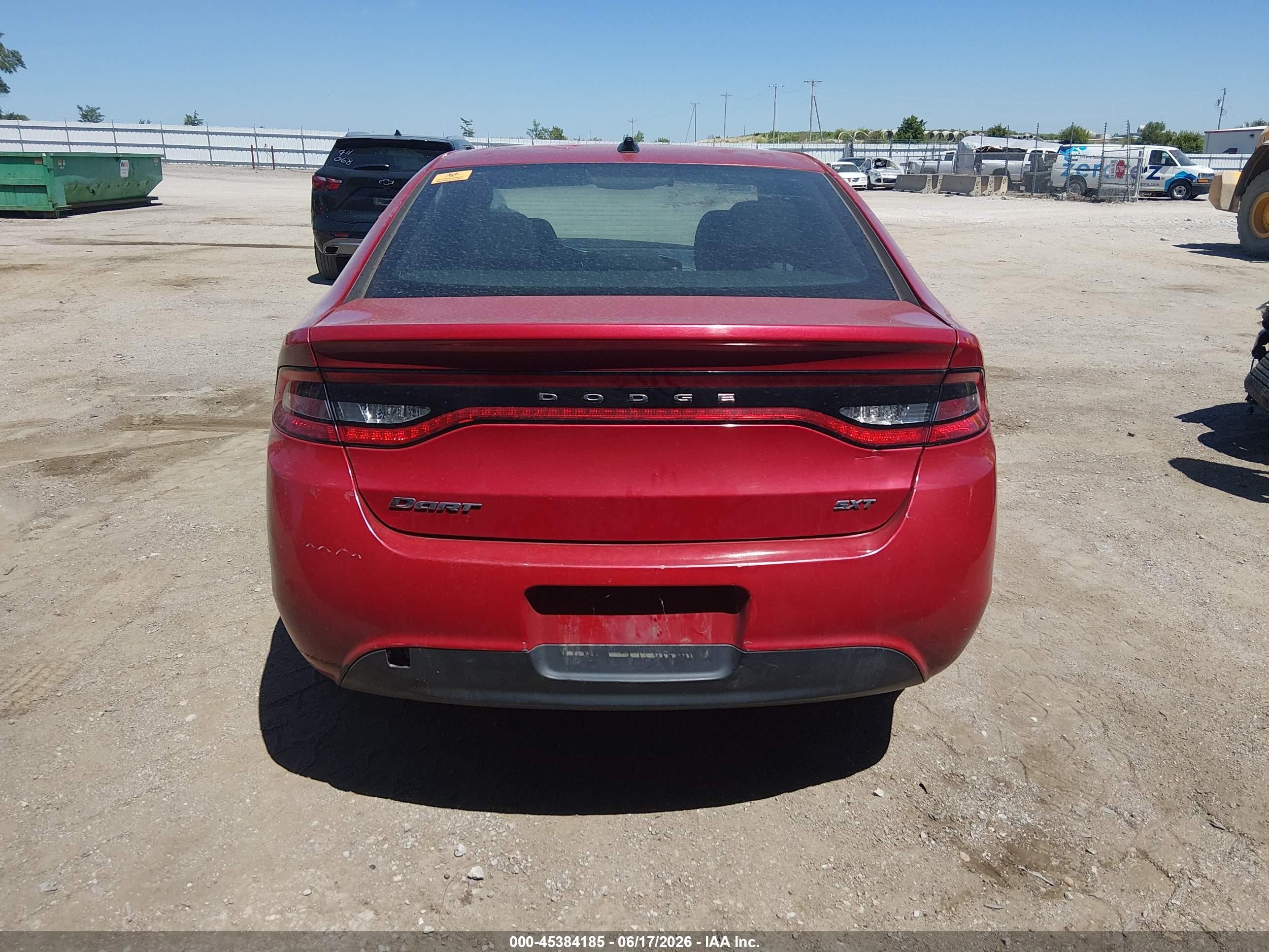 2013 Dodge Dart Sxt Red vin: 1C3CDFBA4DD233246