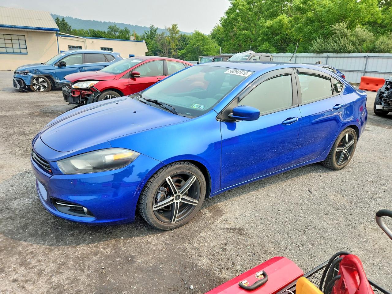 2013 Dodge Dart Sxt Blue vin: 1C3CDFBA4DD292863