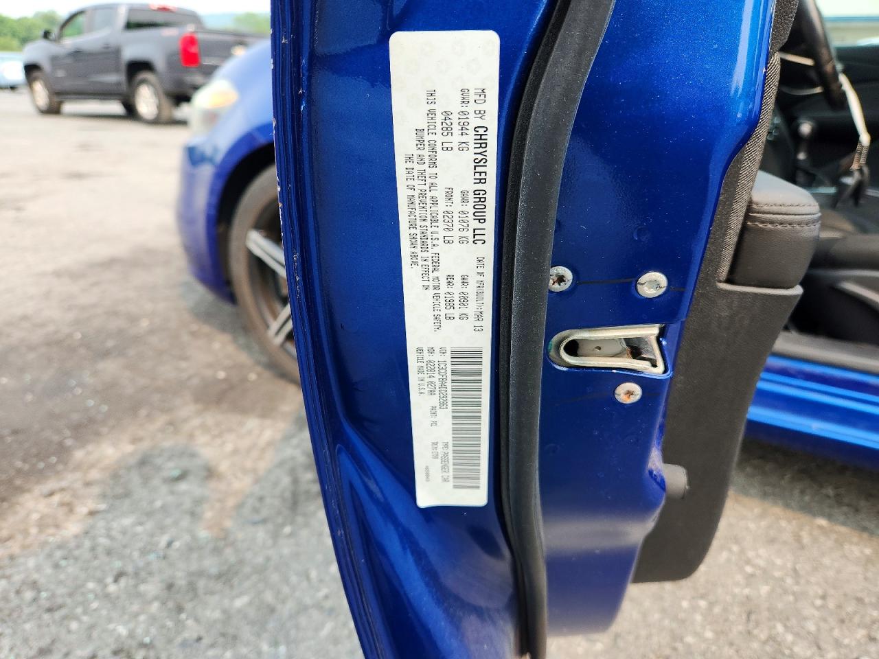 2013 Dodge Dart Sxt Blue vin: 1C3CDFBA4DD292863