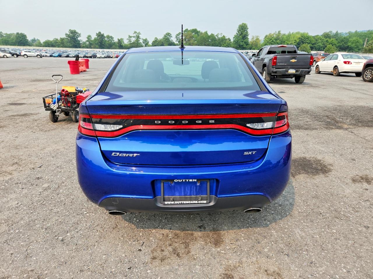 2013 Dodge Dart Sxt Blue vin: 1C3CDFBA4DD292863
