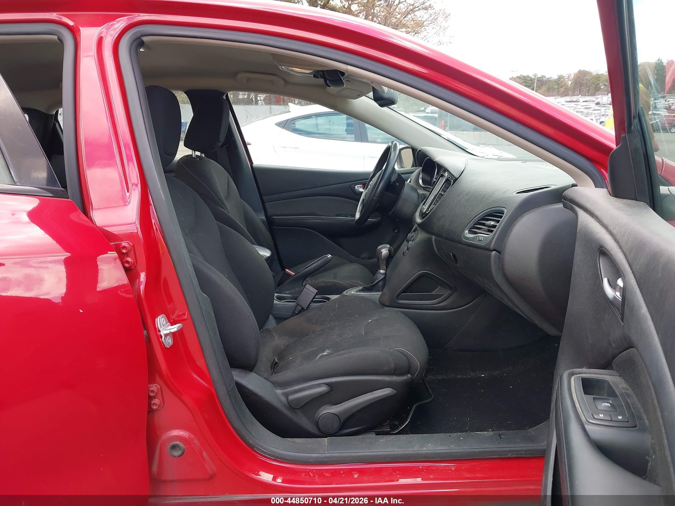 2013 Dodge Dart Sxt Red vin: 1C3CDFBA4DD294628