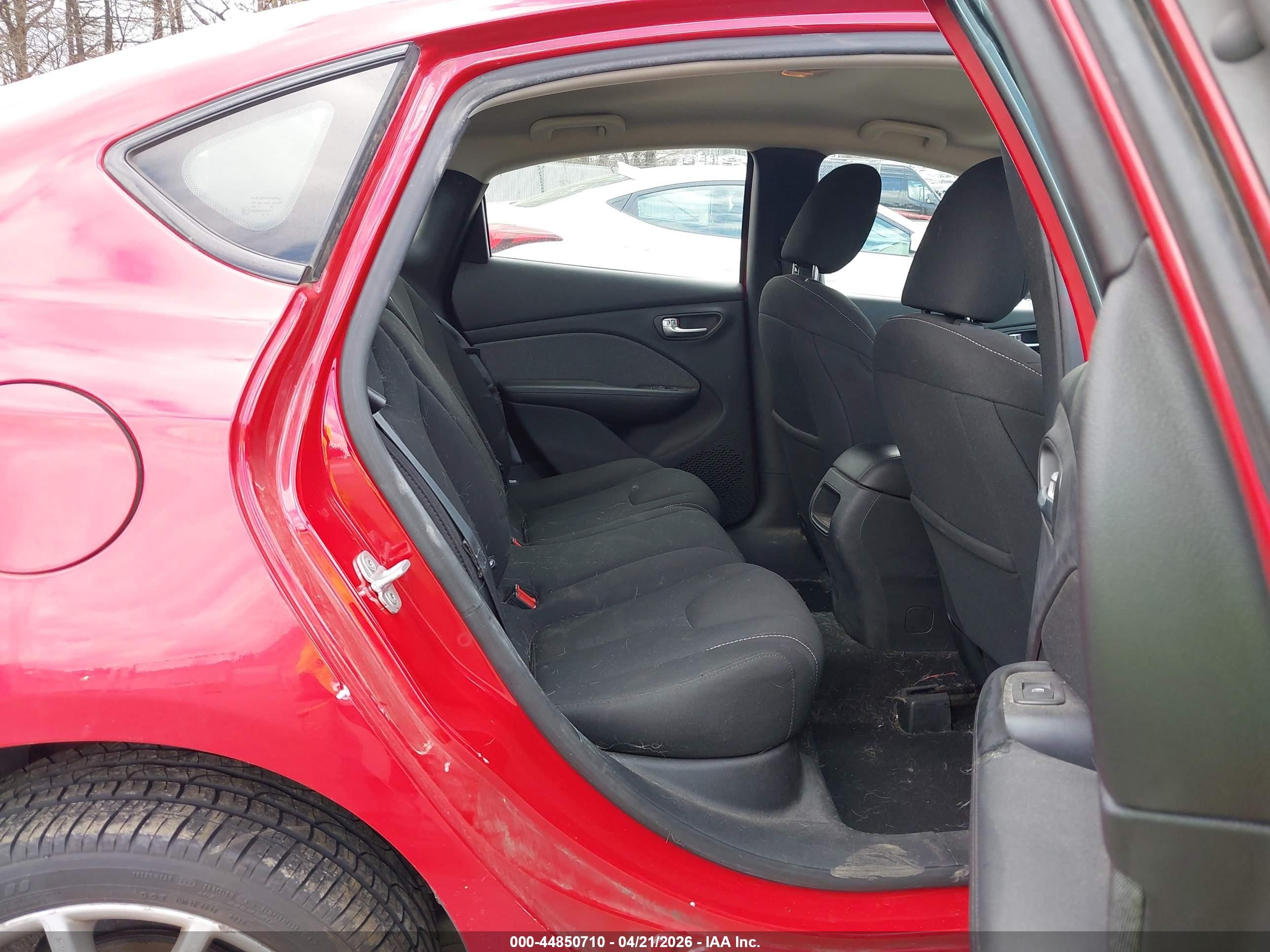 2013 Dodge Dart Sxt Red vin: 1C3CDFBA4DD294628