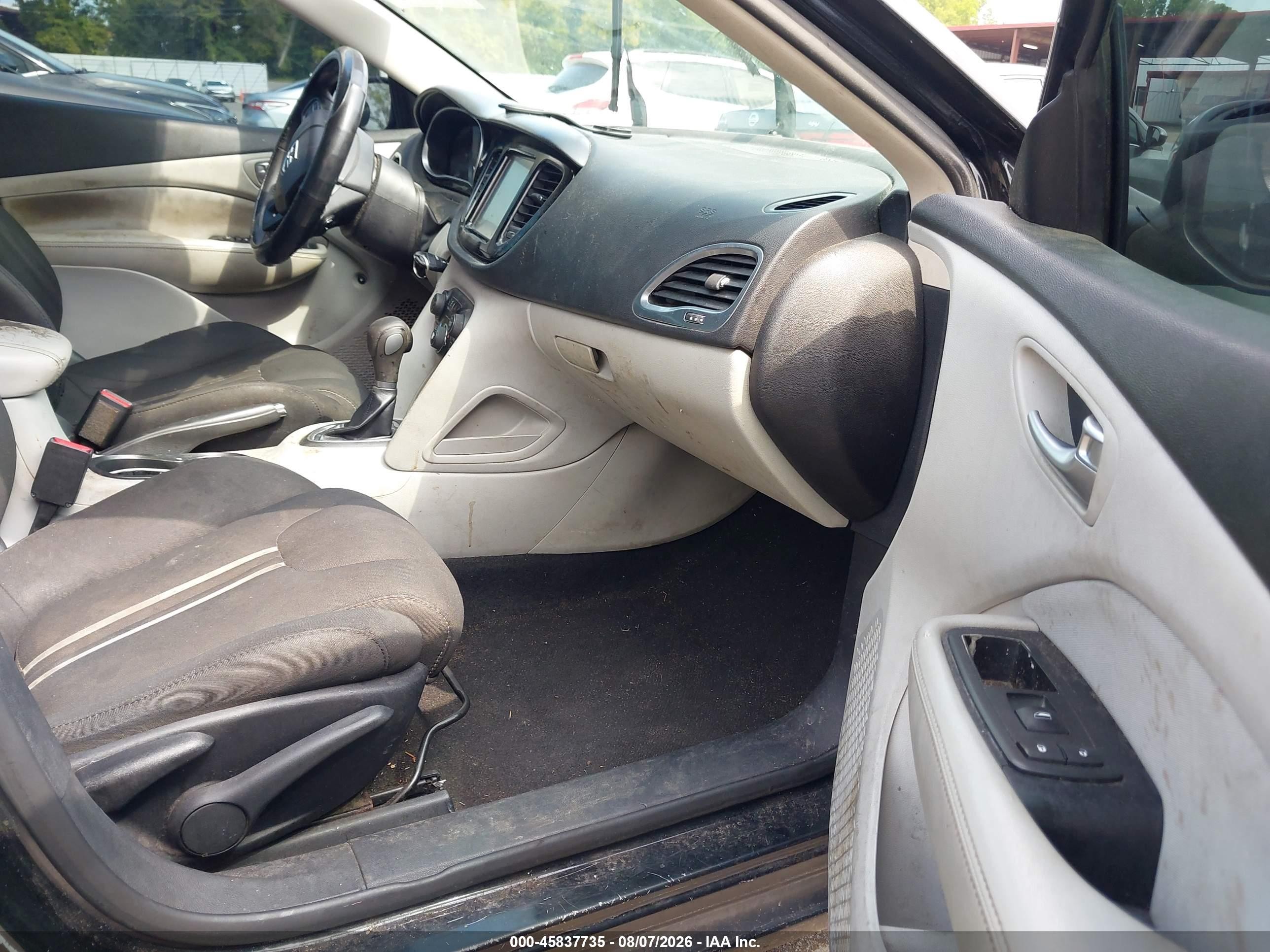 2013 Dodge Dart Sxt Black vin: 1C3CDFBA4DD312058