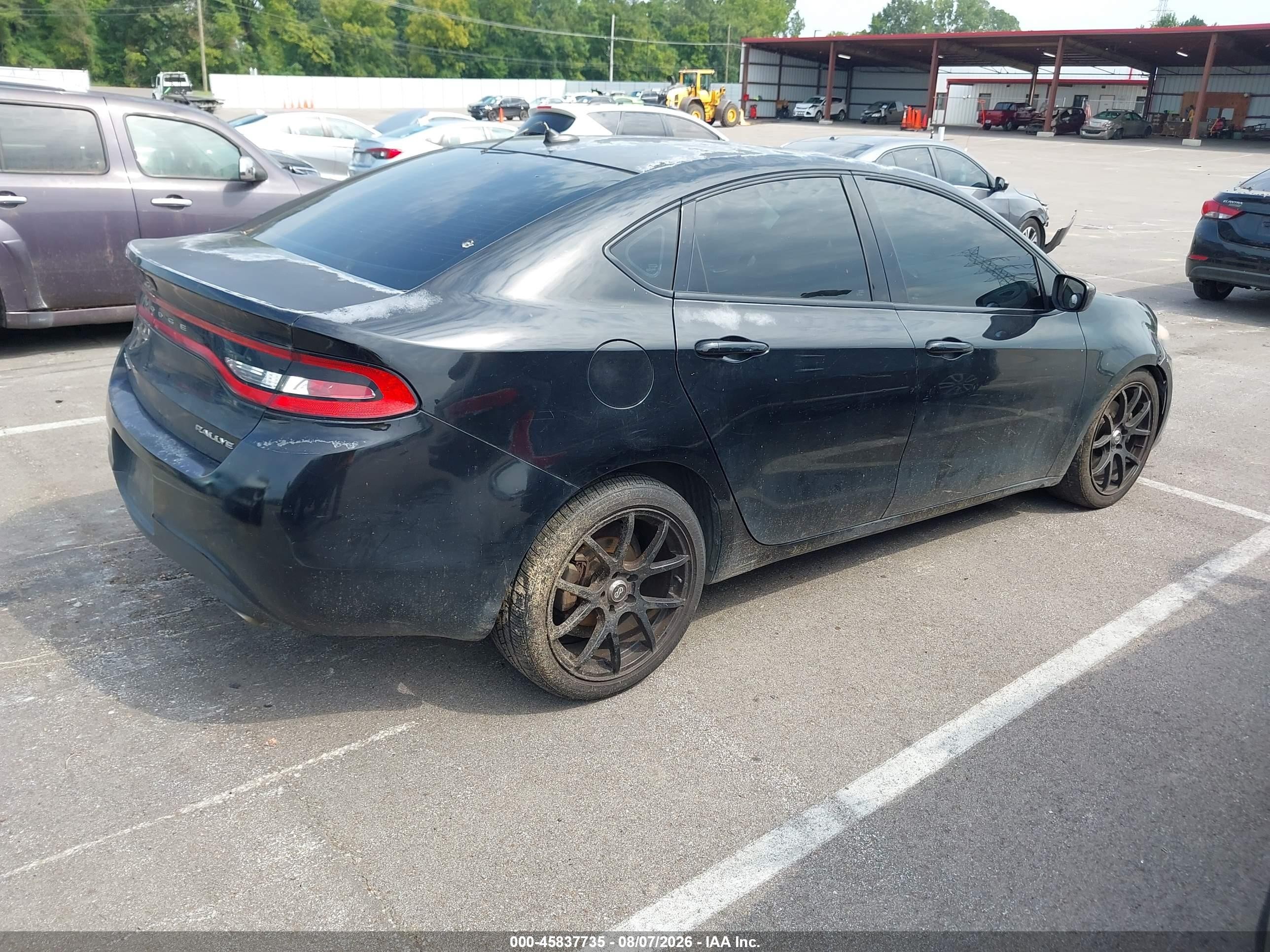 2013 Dodge Dart Sxt Black vin: 1C3CDFBA4DD312058