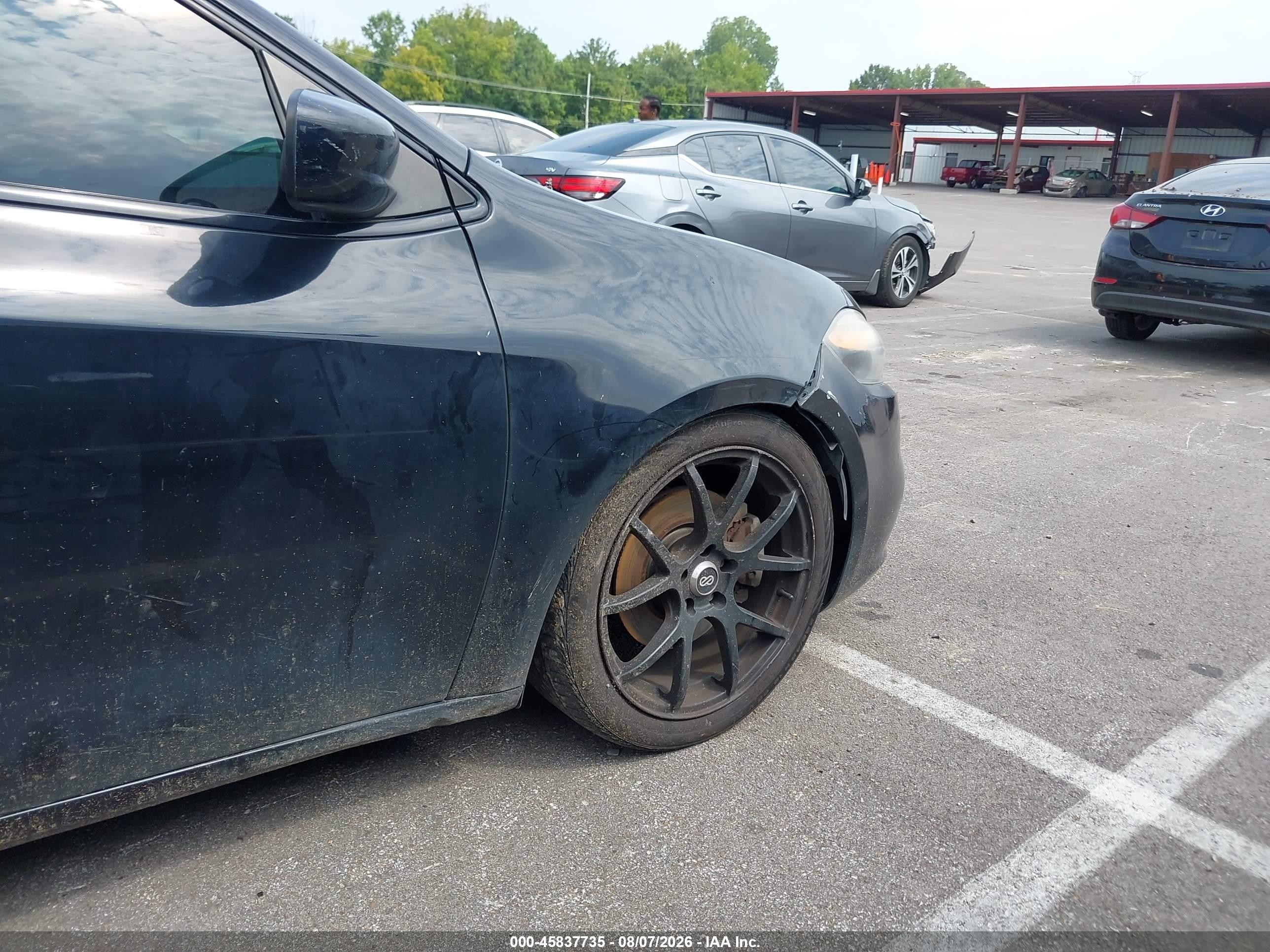 2013 Dodge Dart Sxt Black vin: 1C3CDFBA4DD312058