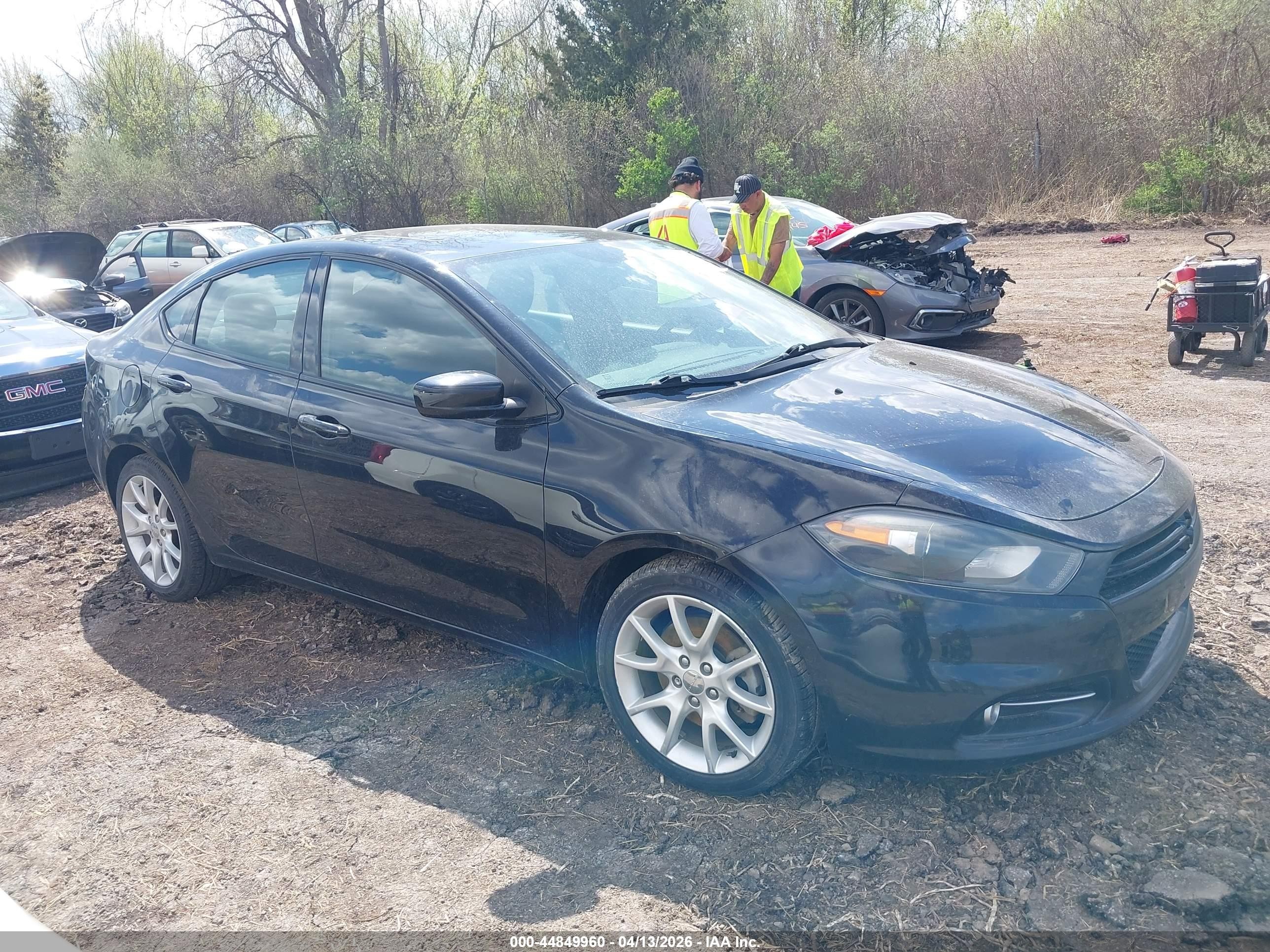 2013 Dodge Dart Sxt Black vin: 1C3CDFBA4DD343360