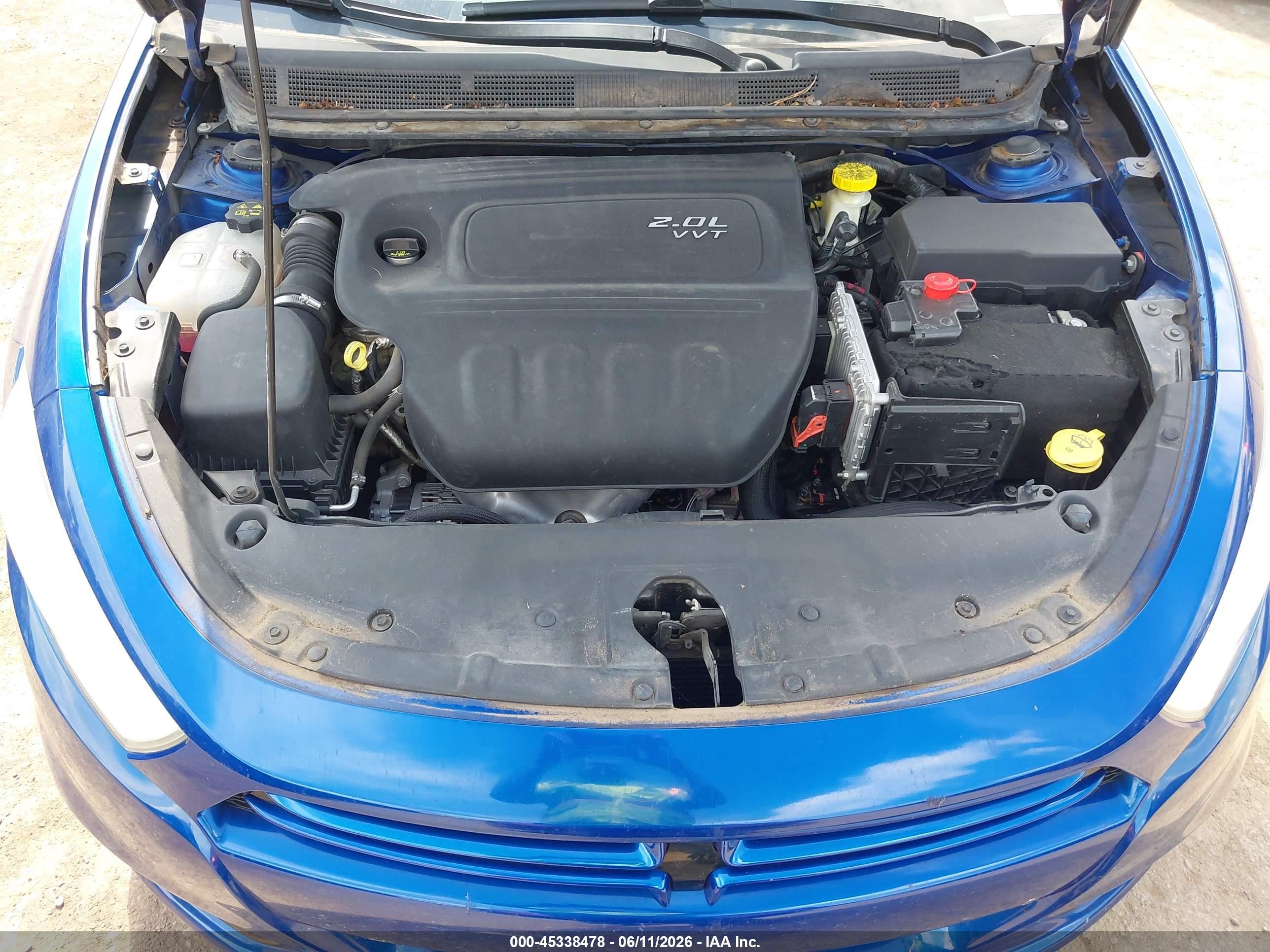 2013 Dodge Dart Sxt Blue vin: 1C3CDFBA4DD709284