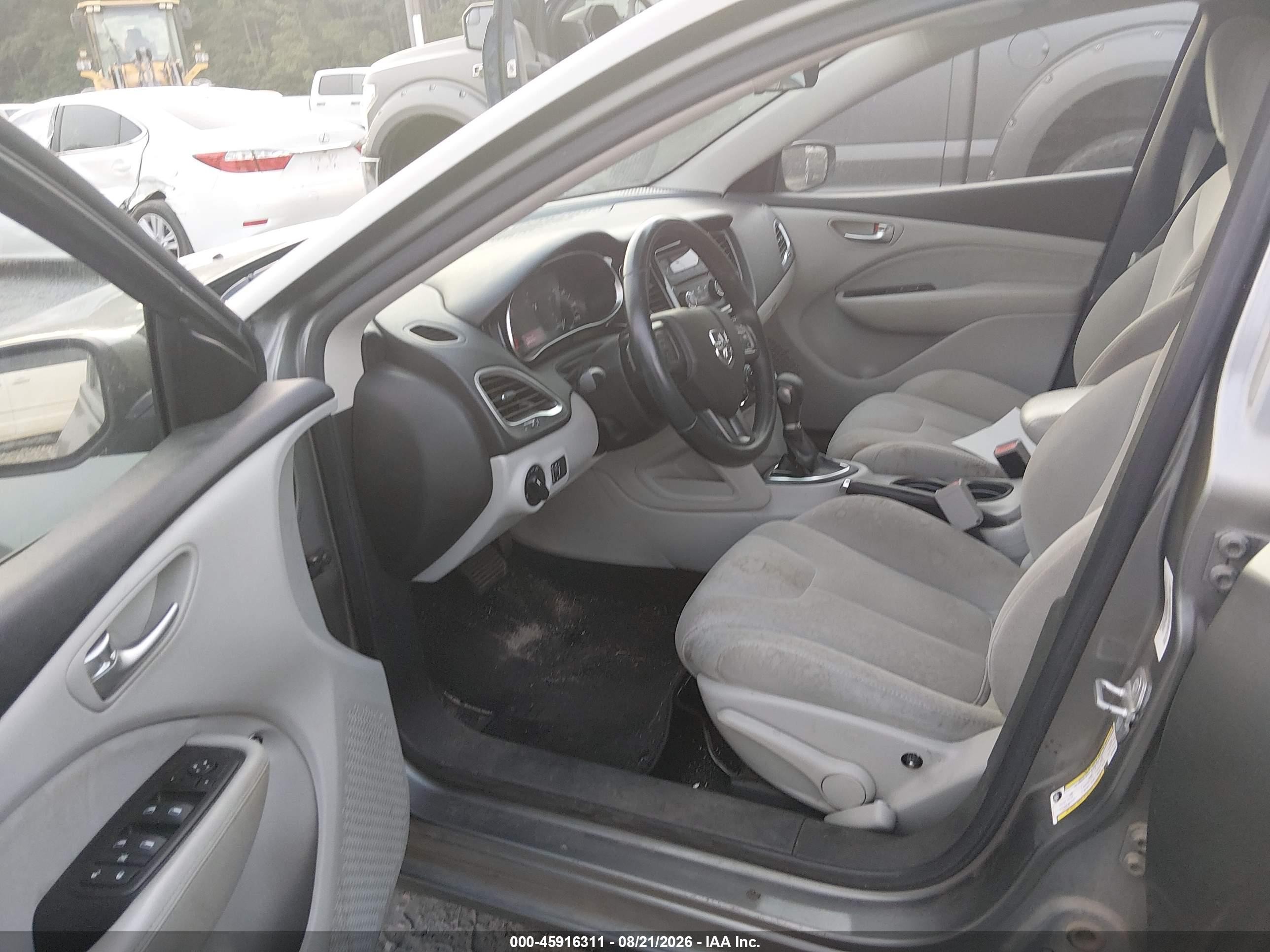 2013 Dodge Dart Sxt Gray vin: 1C3CDFBA5DD149632