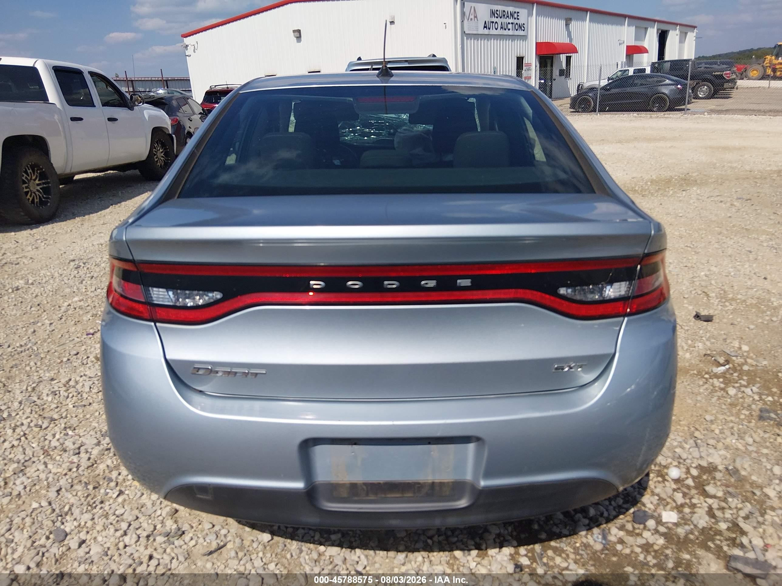 2013 Dodge Dart Sxt Blue vin: 1C3CDFBA5DD152658