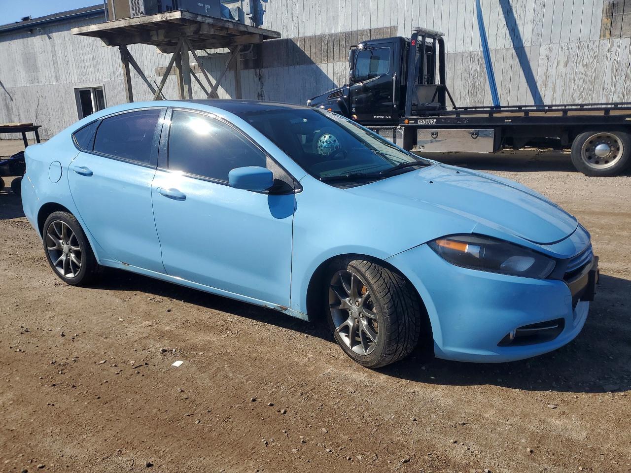 2013 Dodge Dart Sxt Blue vin: 1C3CDFBA5DD171906
