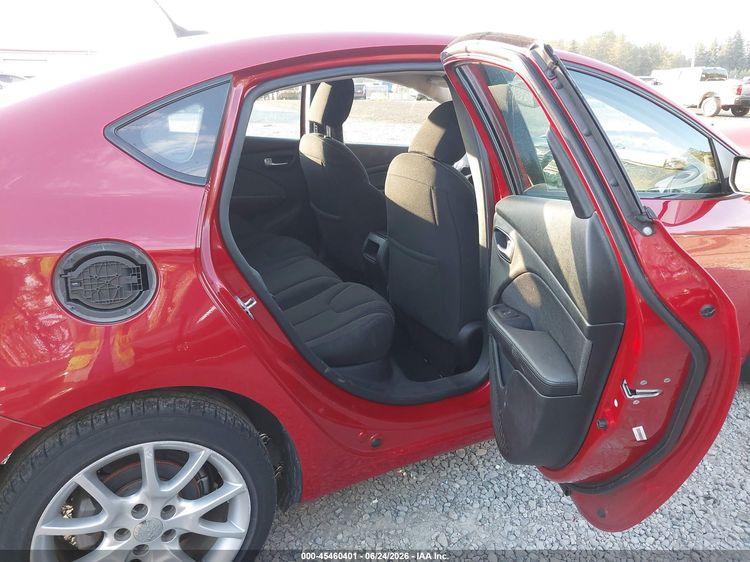 2013 Dodge Dart Sxt Red vin: 1C3CDFBA5DD292354
