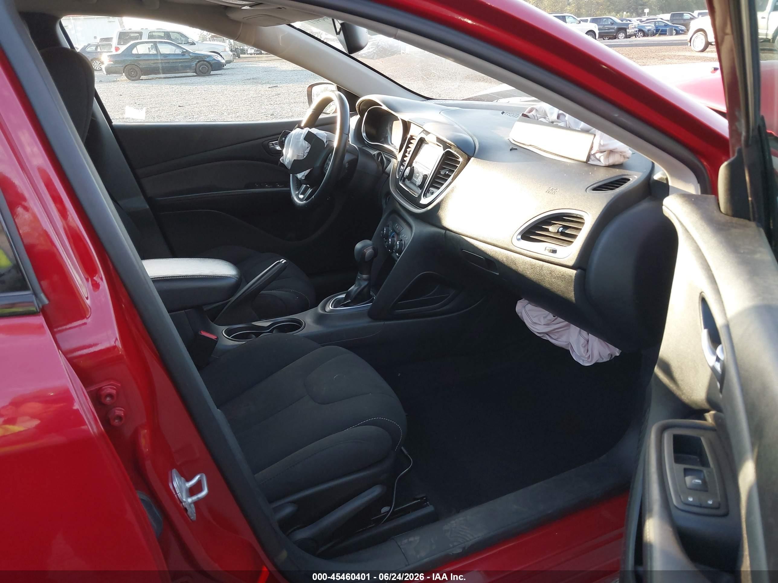 2013 Dodge Dart Sxt Red vin: 1C3CDFBA5DD292354