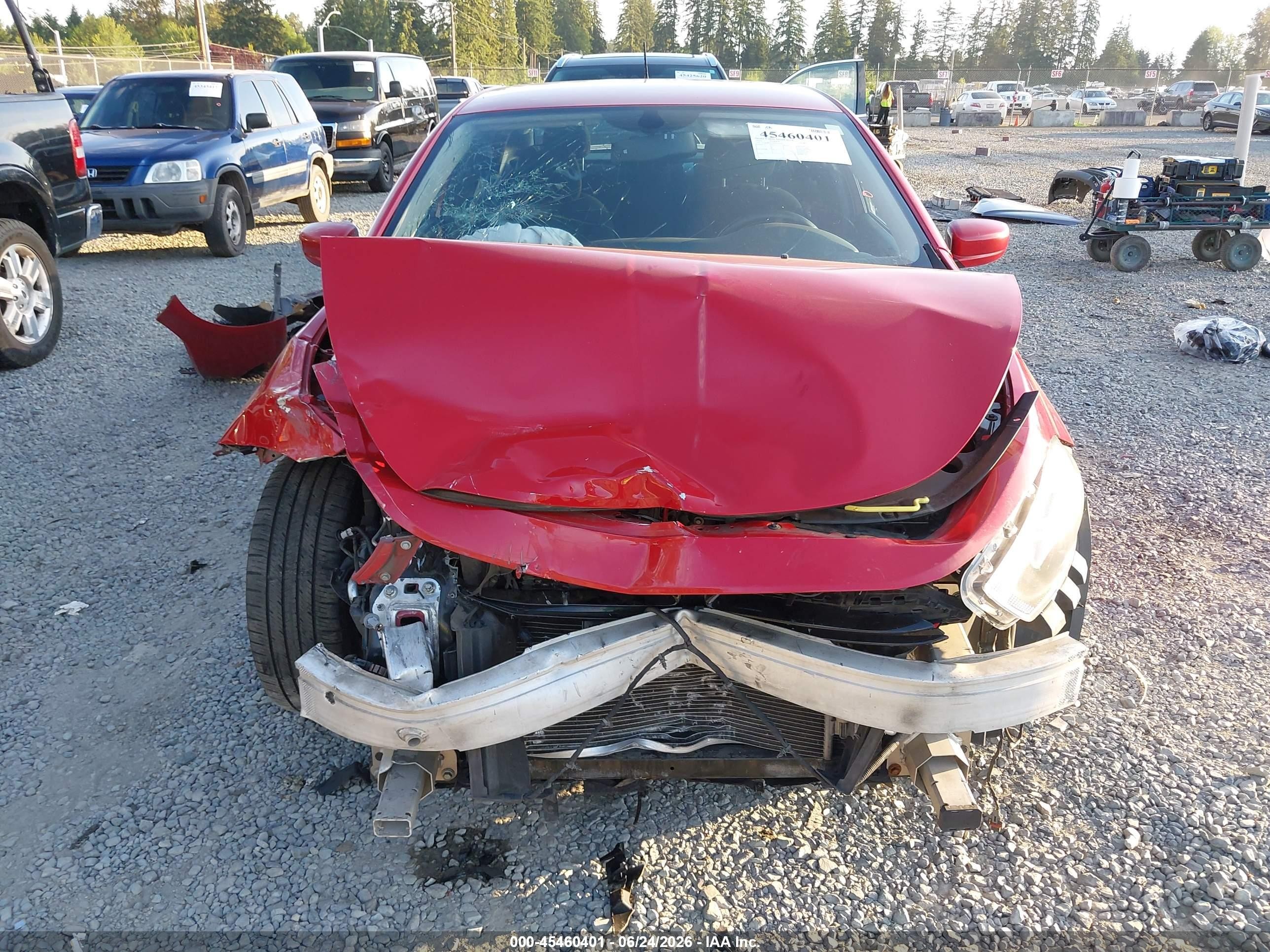 2013 Dodge Dart Sxt Red vin: 1C3CDFBA5DD292354