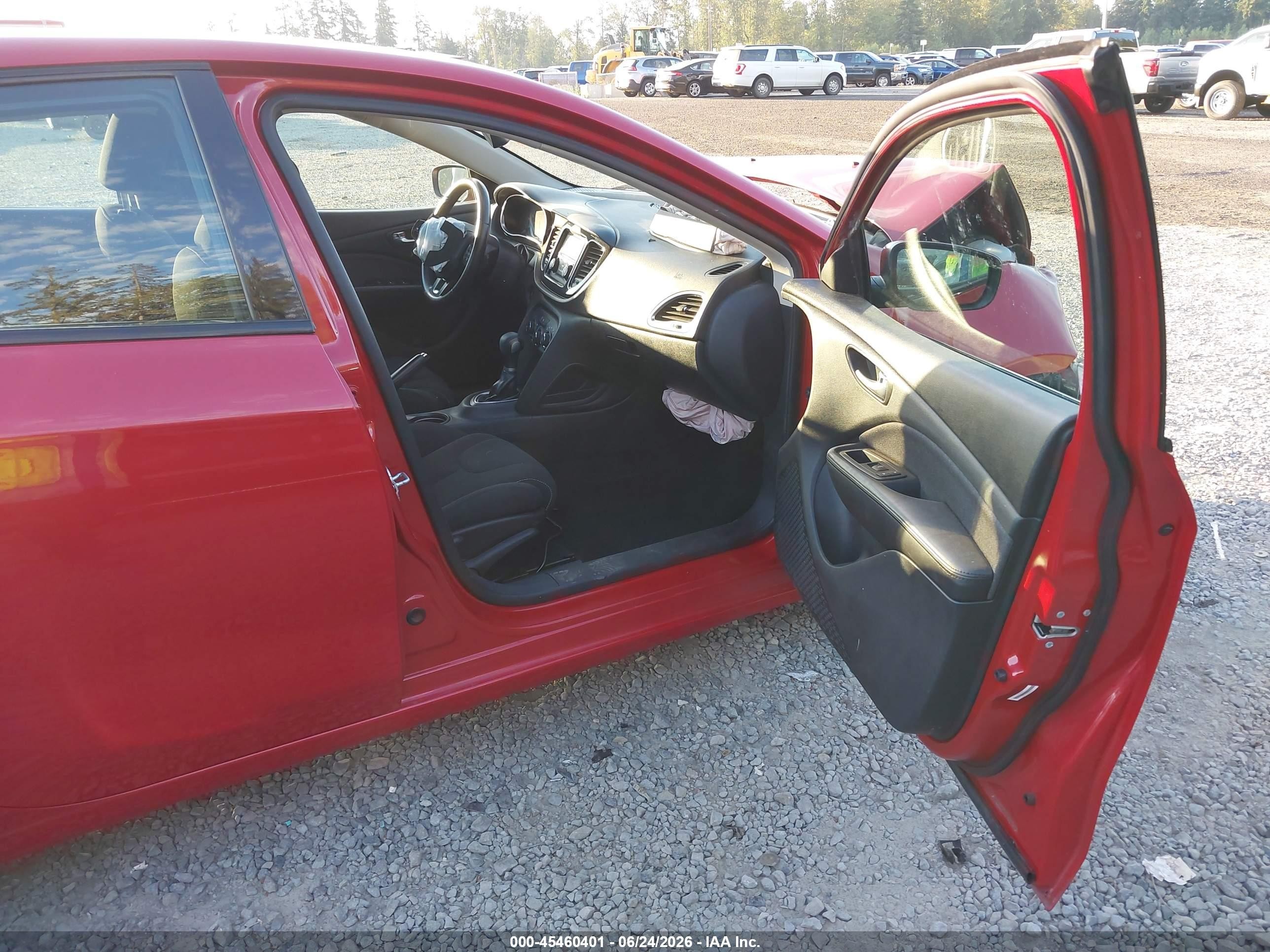 2013 Dodge Dart Sxt Red vin: 1C3CDFBA5DD292354