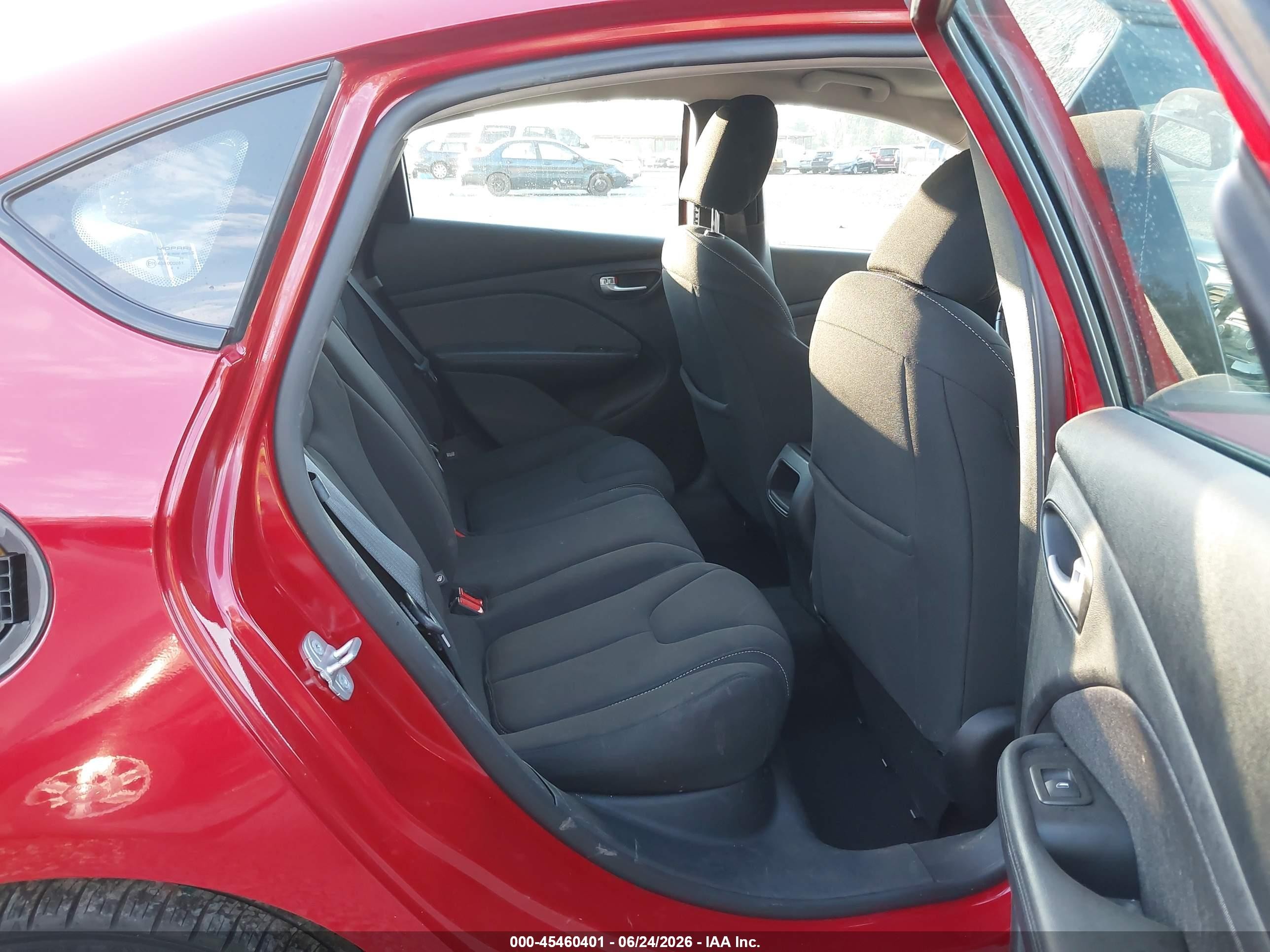 2013 Dodge Dart Sxt Red vin: 1C3CDFBA5DD292354
